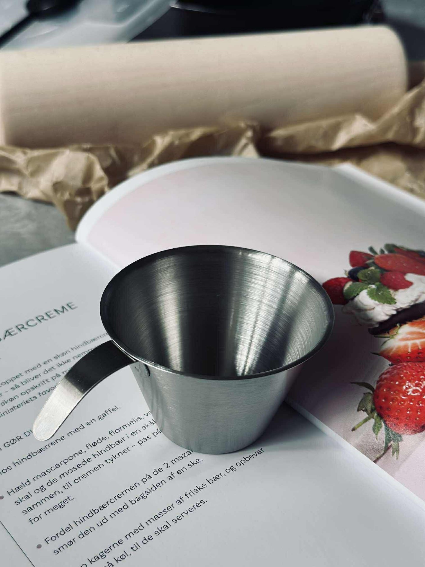 Decilitermått med handtag