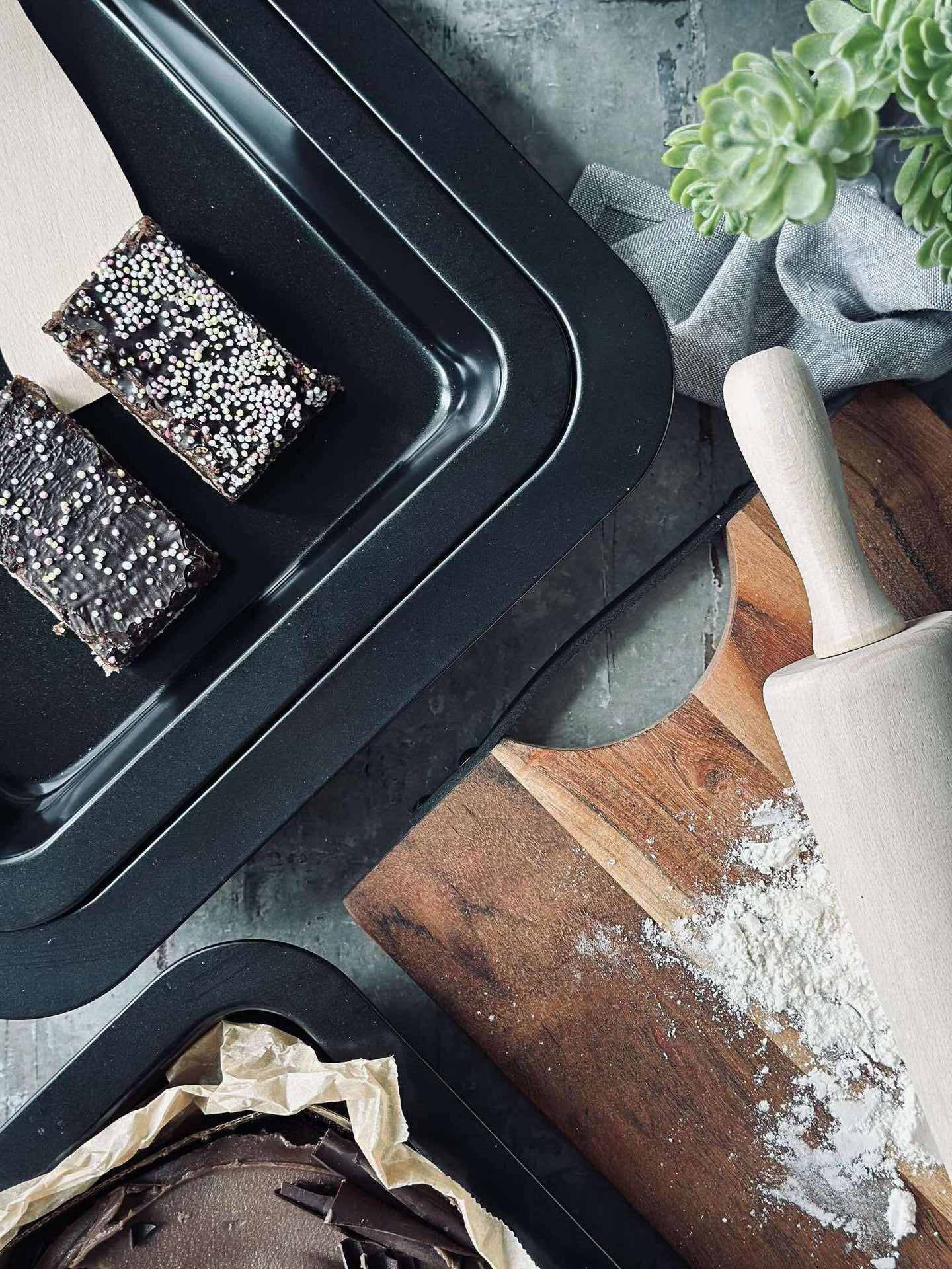 Ugnsform set med 3 st. Non-stick