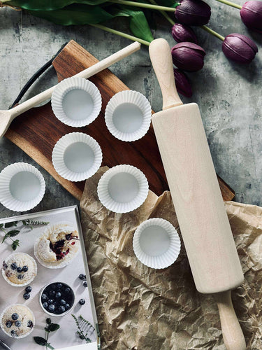 Muffinsformar i silikon - 6 st.