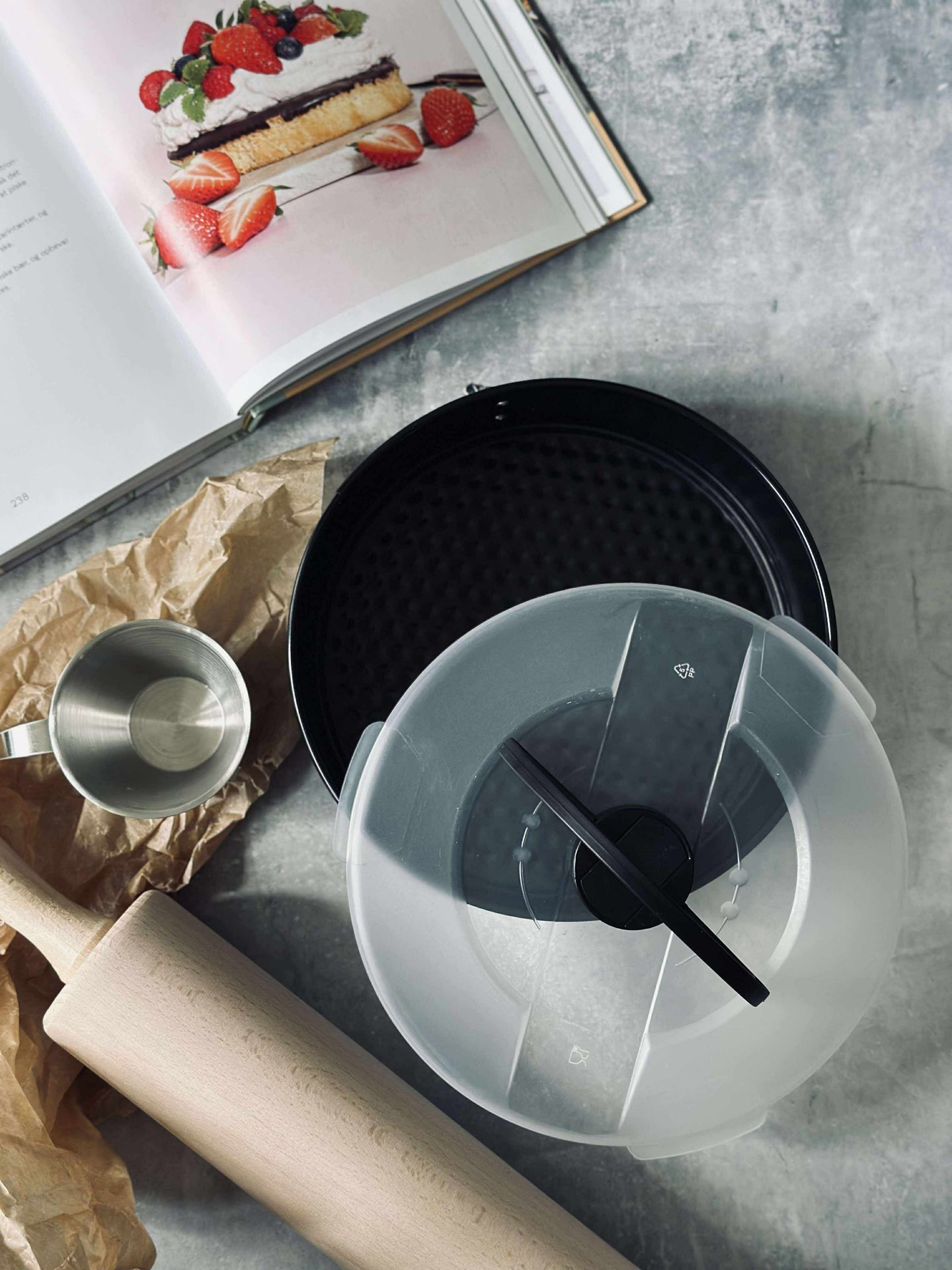 Decilitermått med handtag