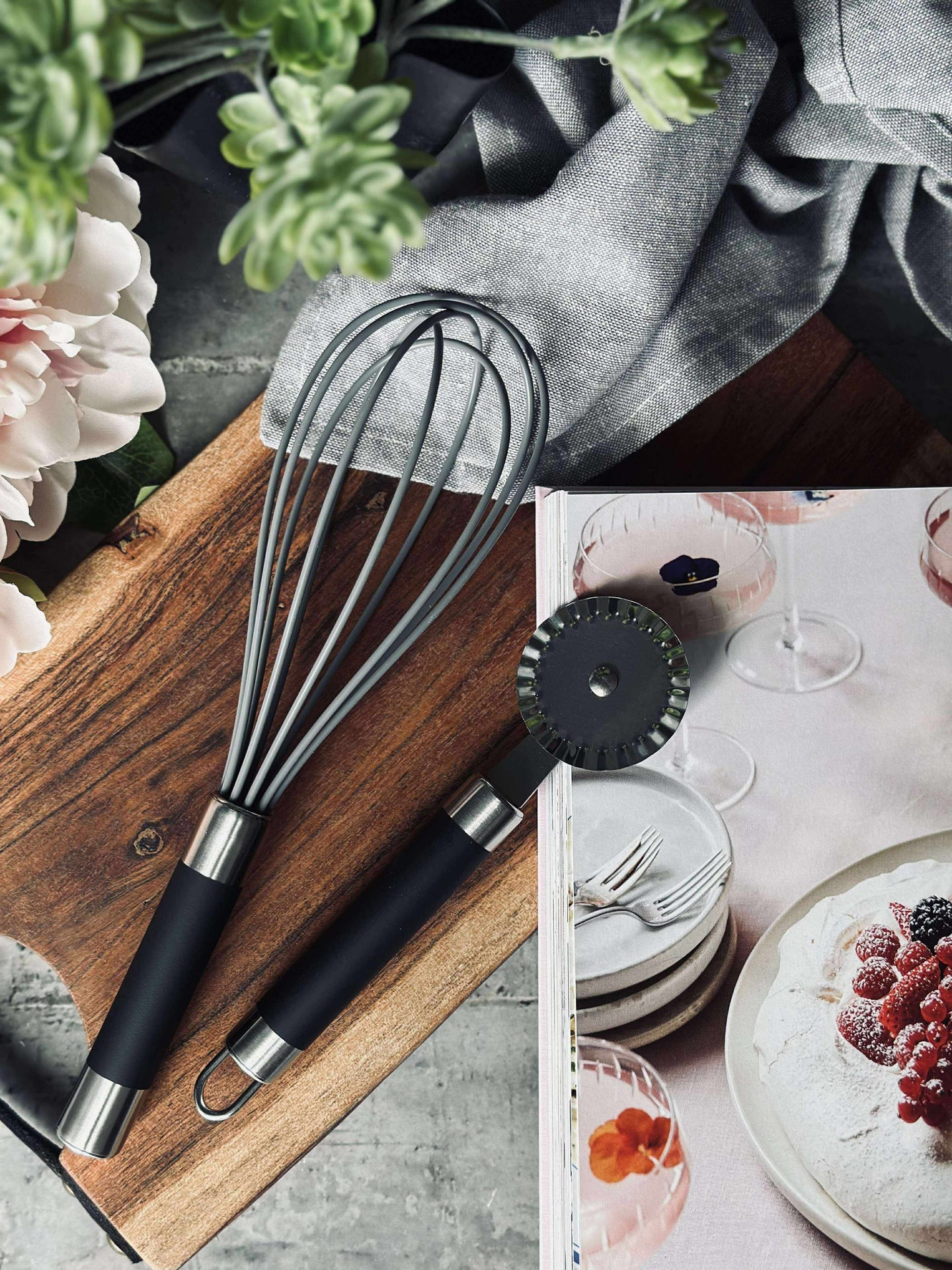 Visp med silikonbeläggning