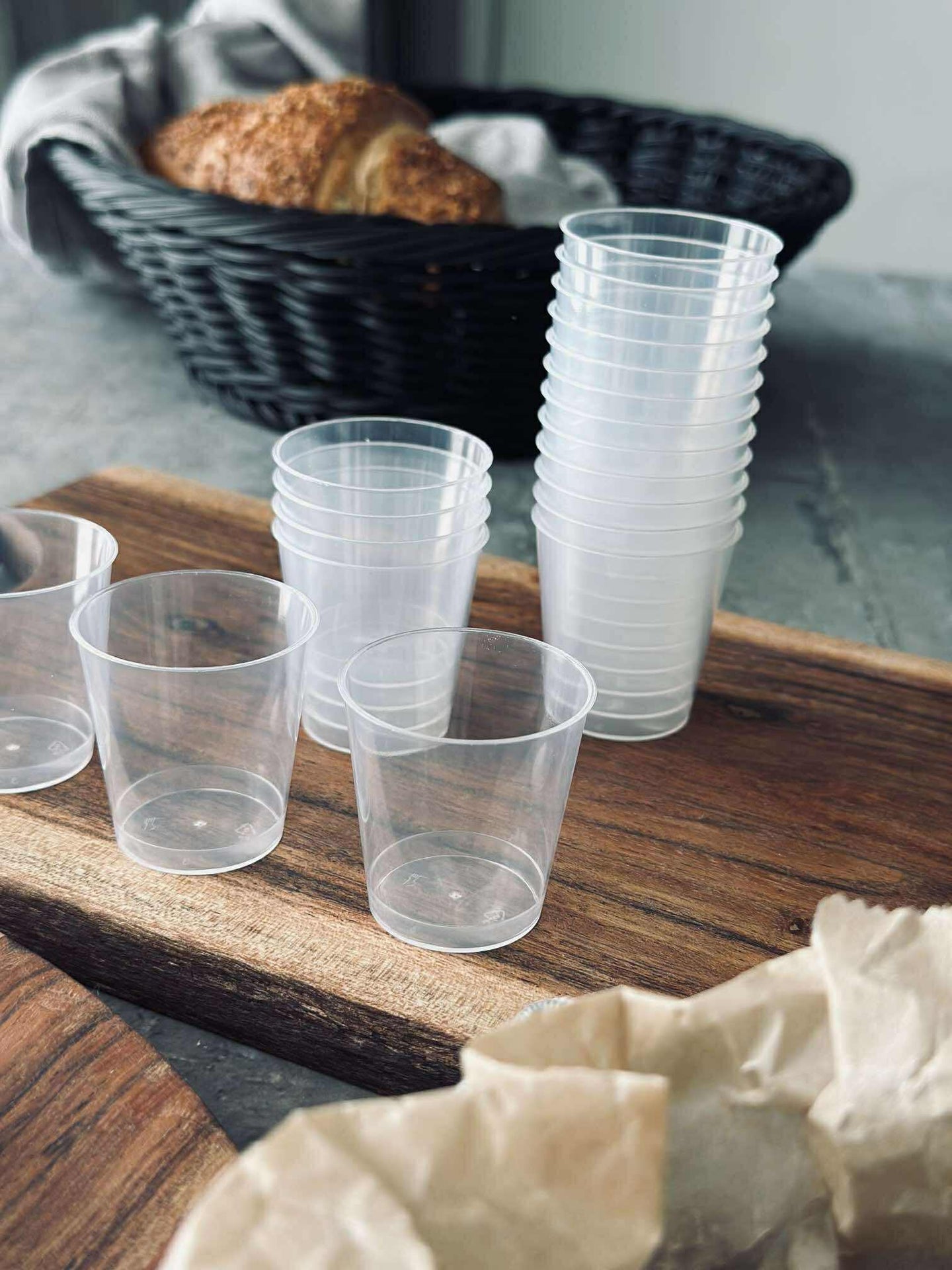 Återanvändbara snapsglas 20 st.