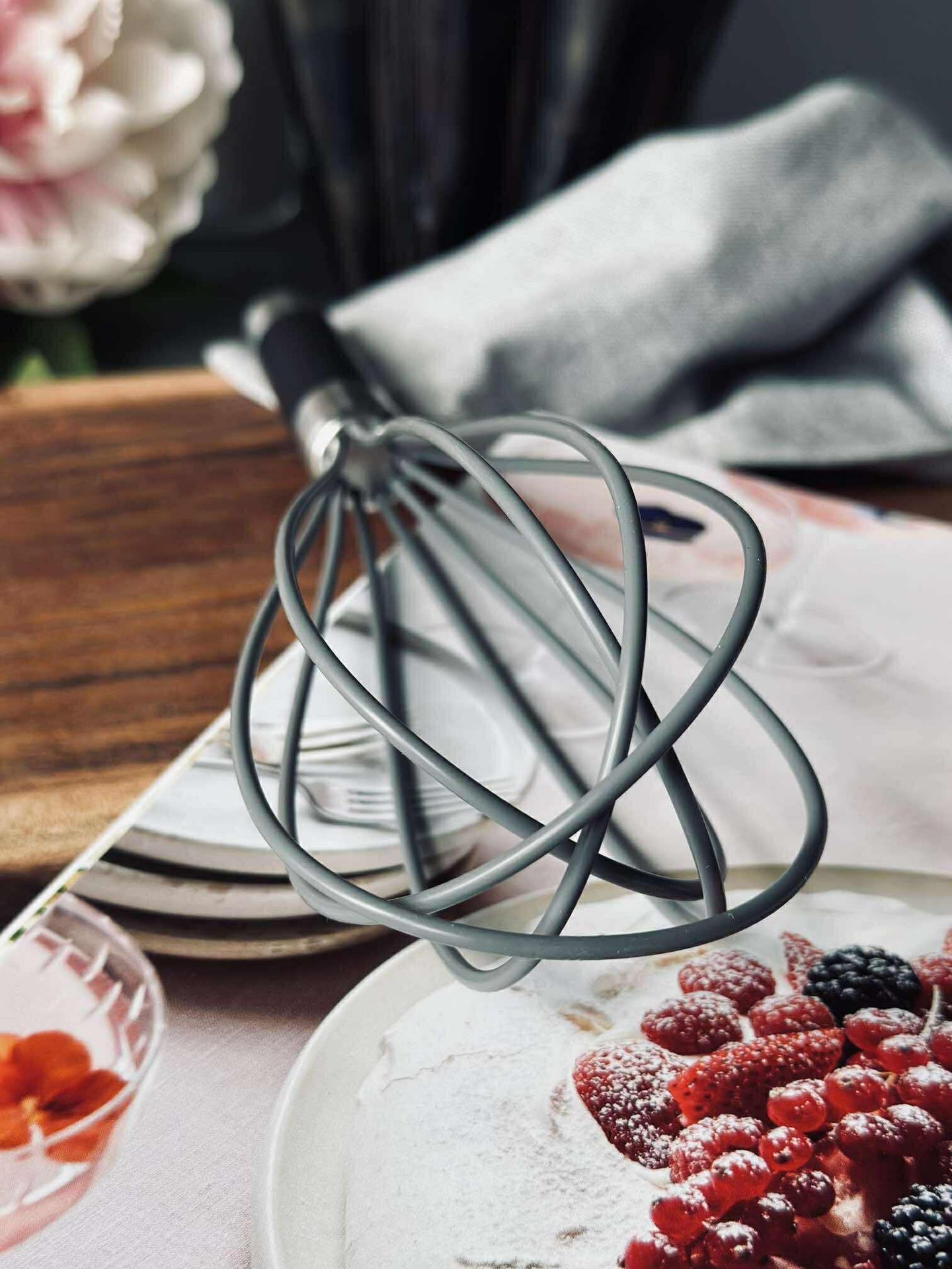 Visp med silikonbeläggning