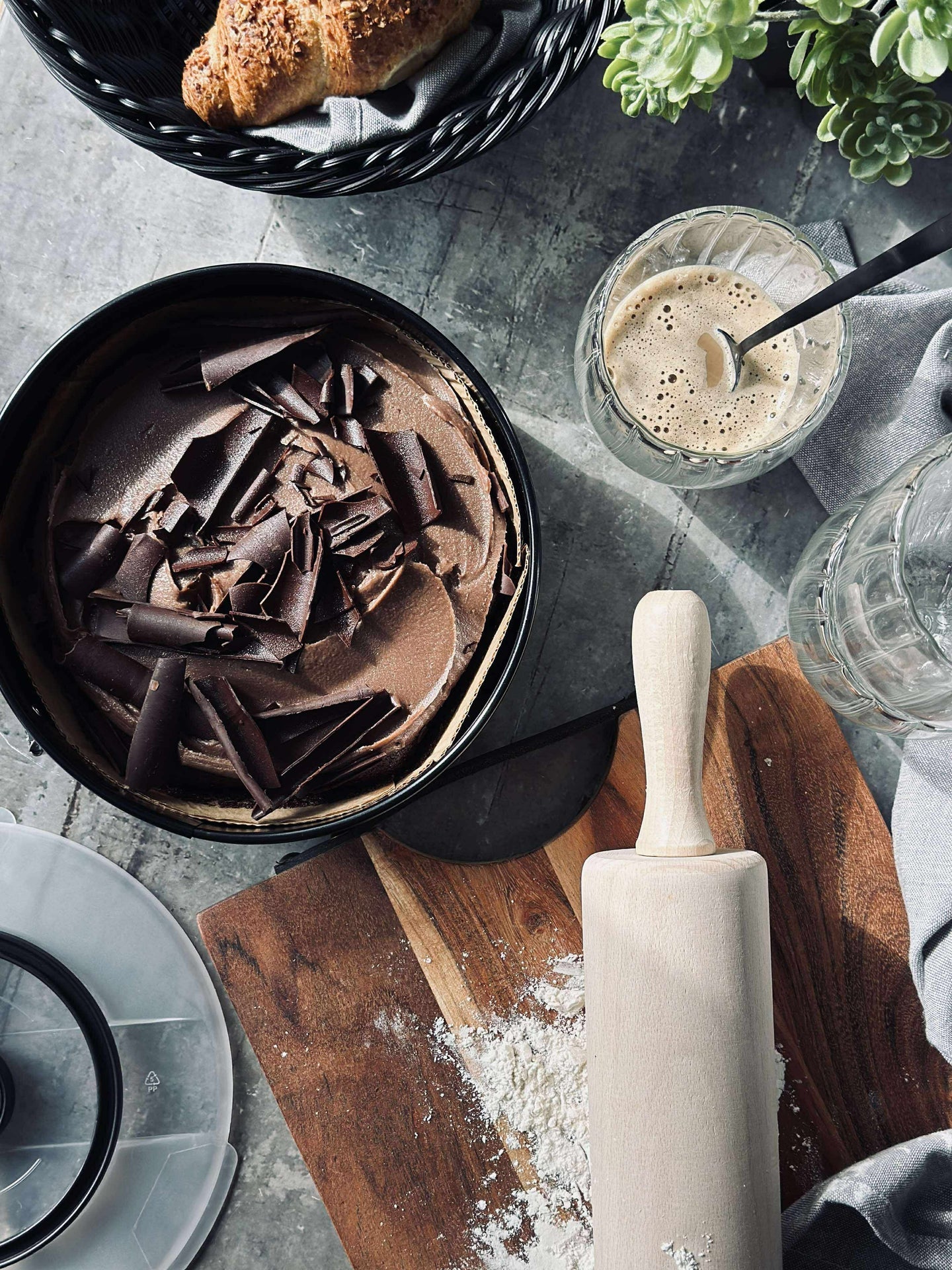 Springform med lock - 20 cm