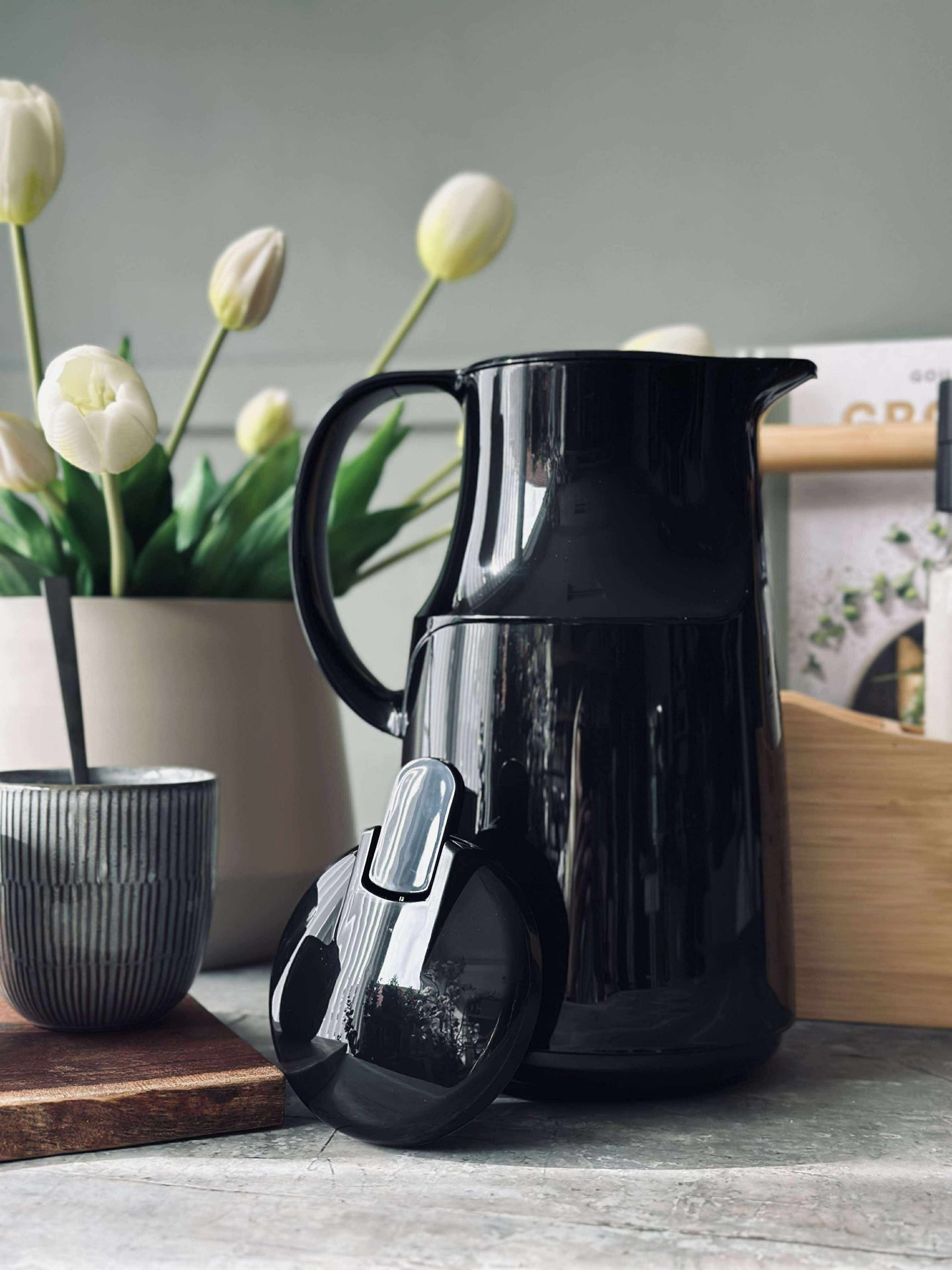 Termoskanna Svart - 1 liter