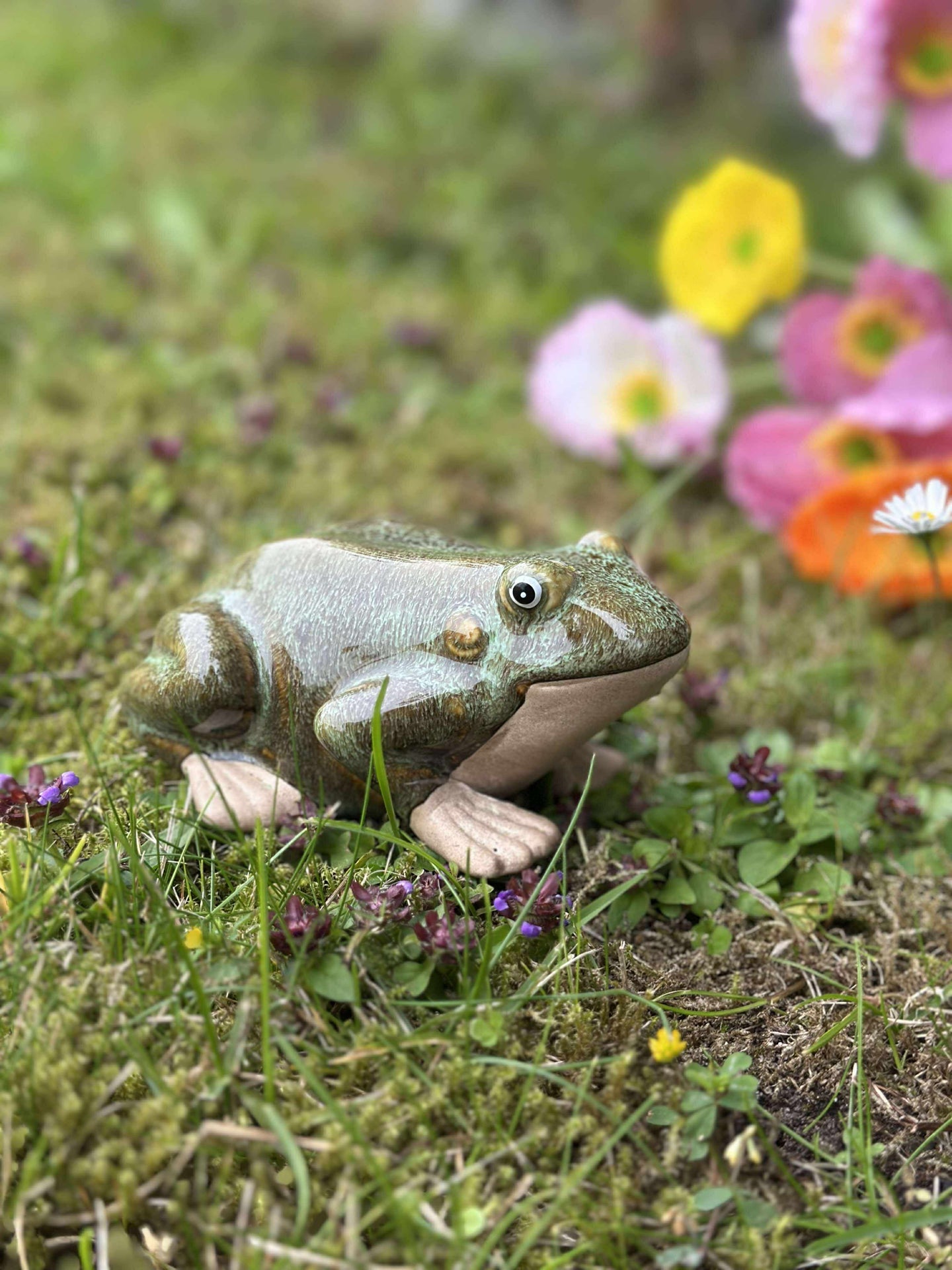 Trädgårdsfigur i porslin - MIX