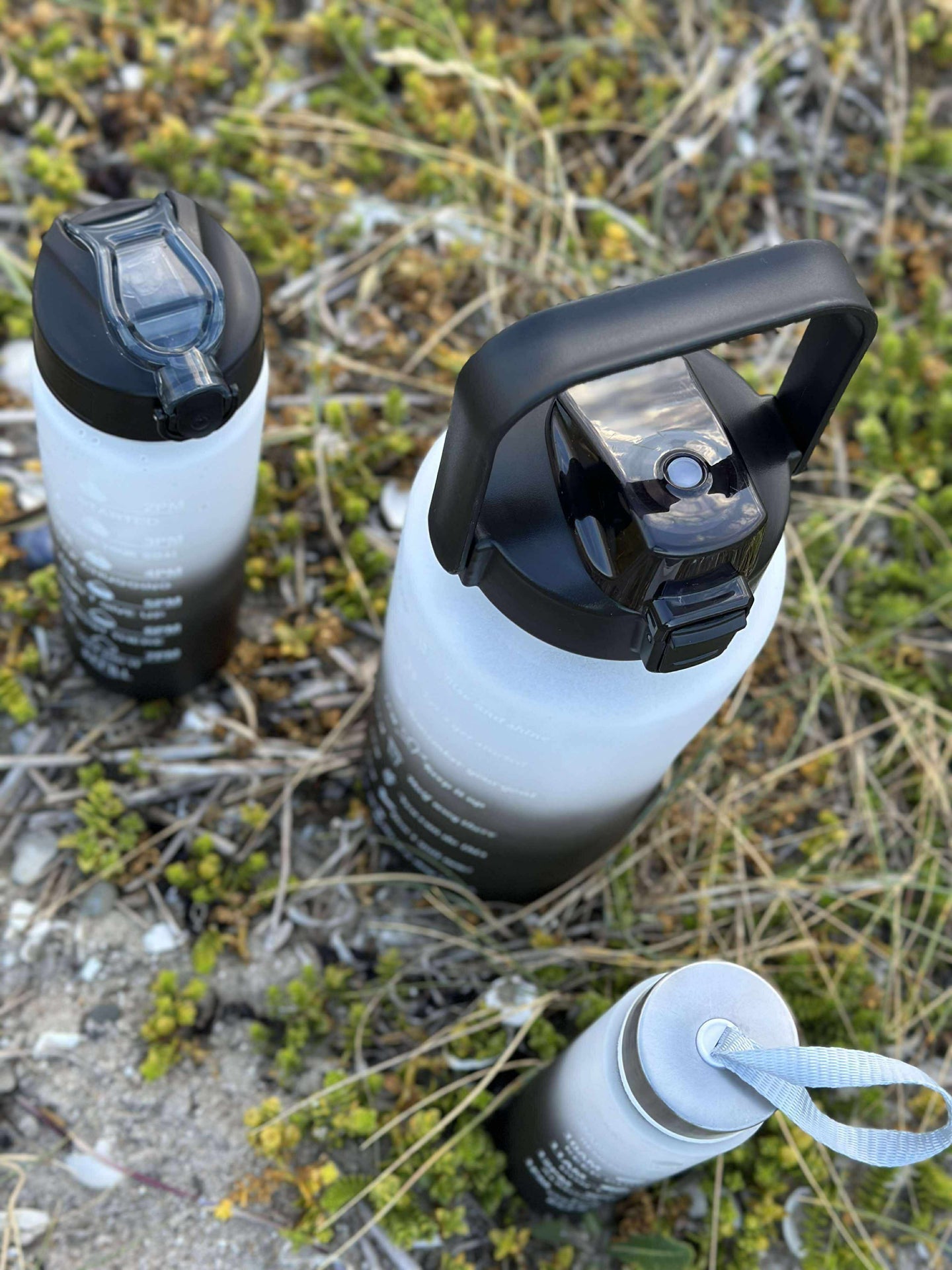 Vattenflaskor STONE - Set om 3 st