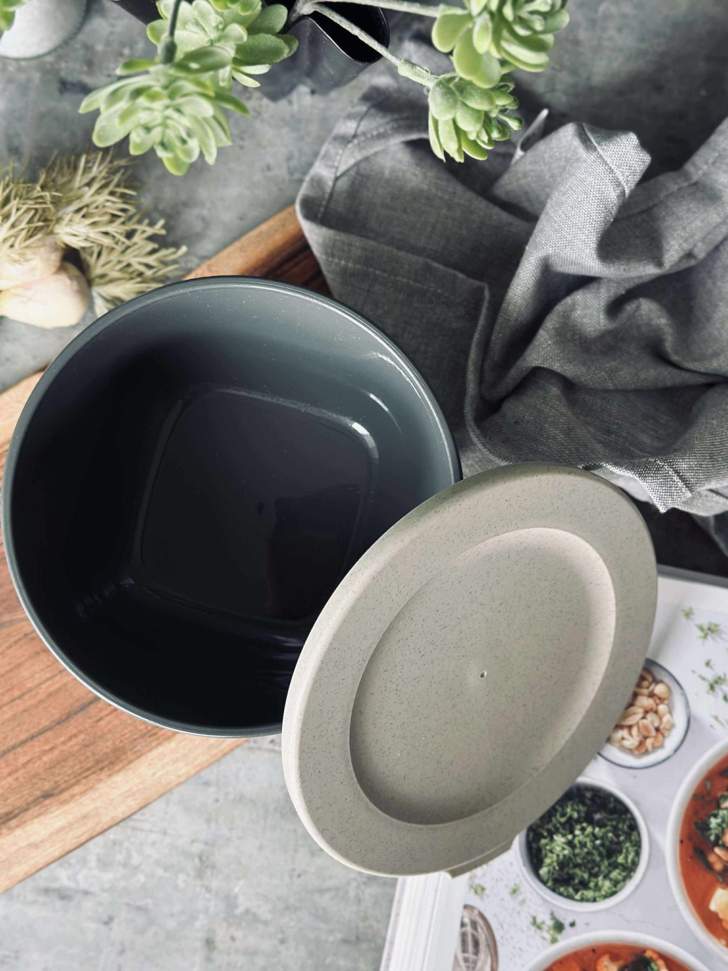 Förvaringsburkar Bio-circular – 100% naturlig - Flera storlekar