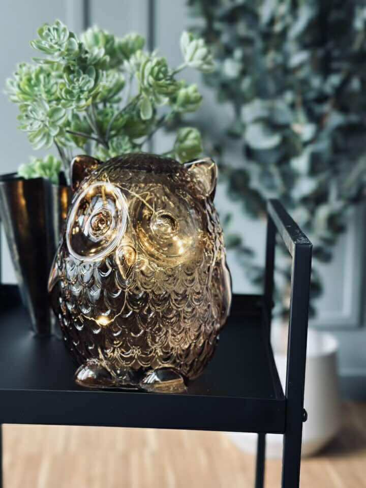 Sido bord - Svart metall