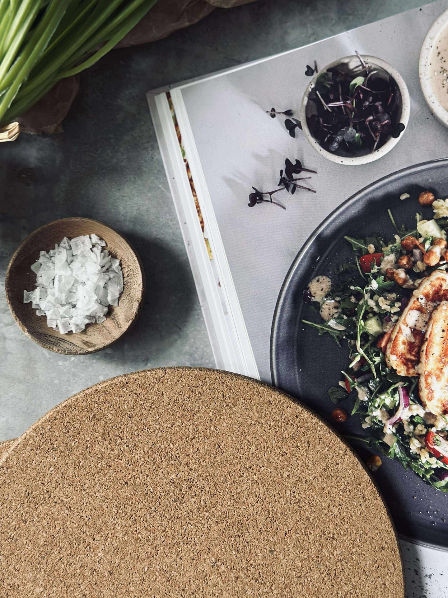 Bordunderlägg - Magnetisk kork 2 st.