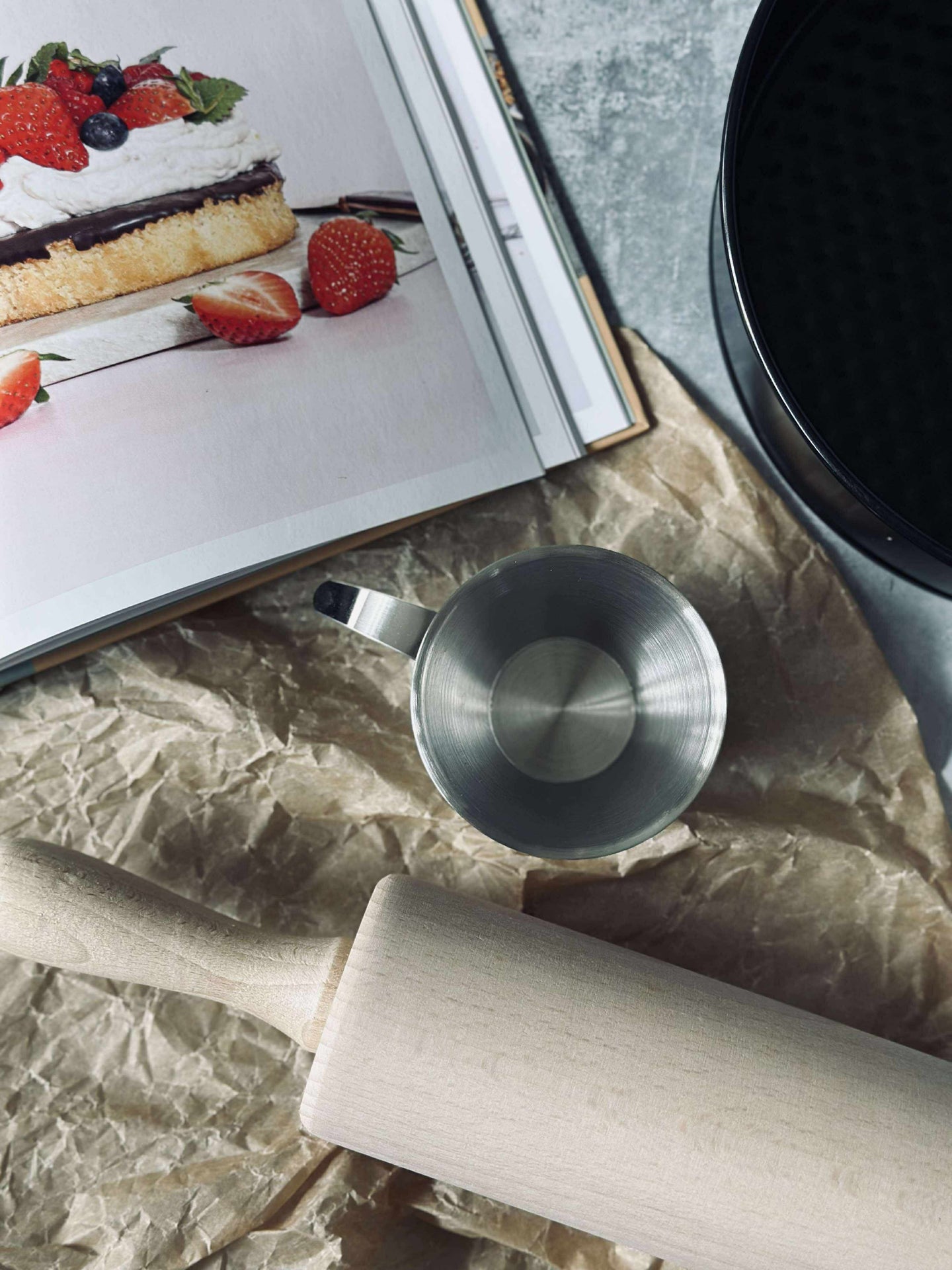 Decilitermått med handtag