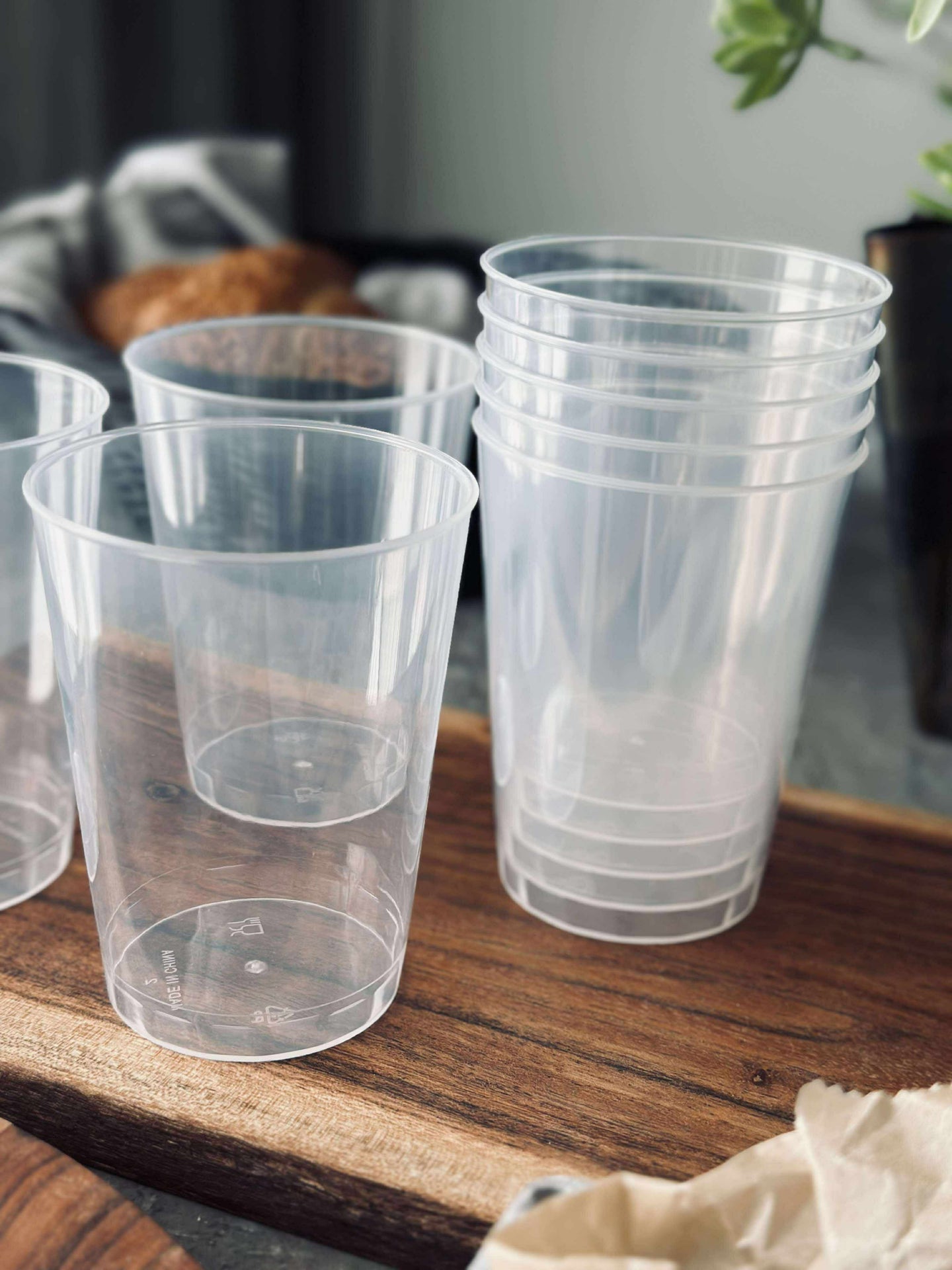 Återanvändbara ölglas 25 cl - 6 st.
