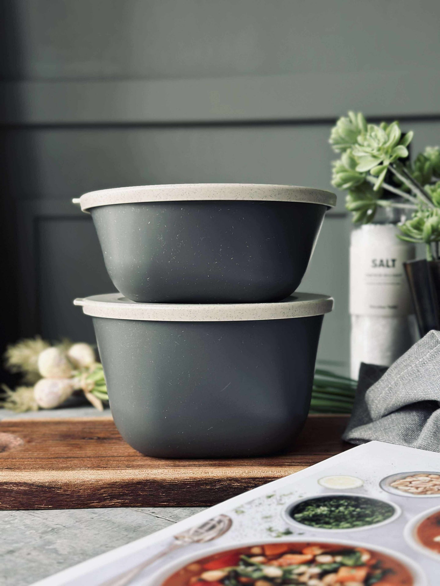 Förvaringsburkar Bio-circular – 100% naturlig - Flera storlekar
