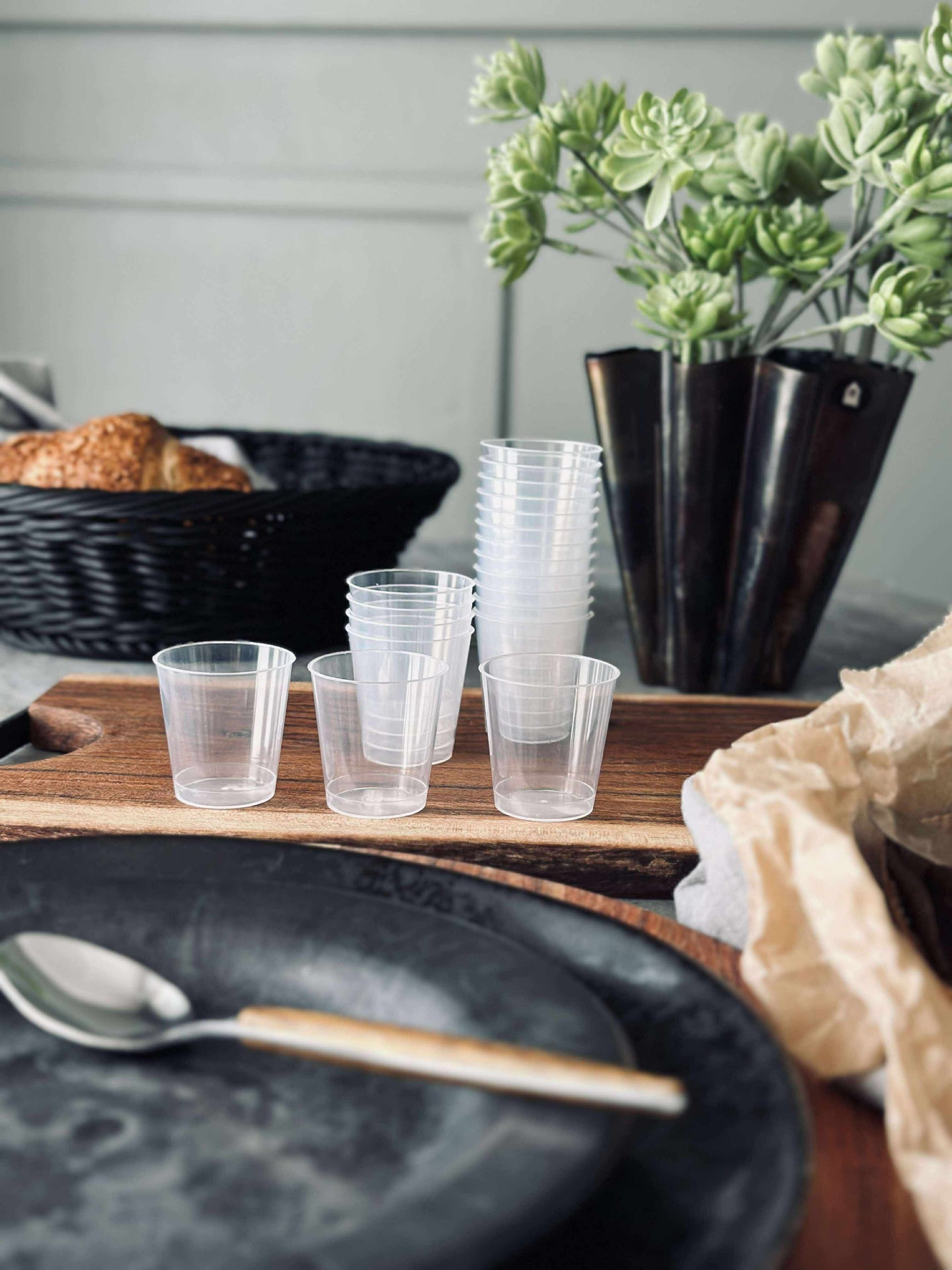 Återanvändbara snapsglas 20 st.