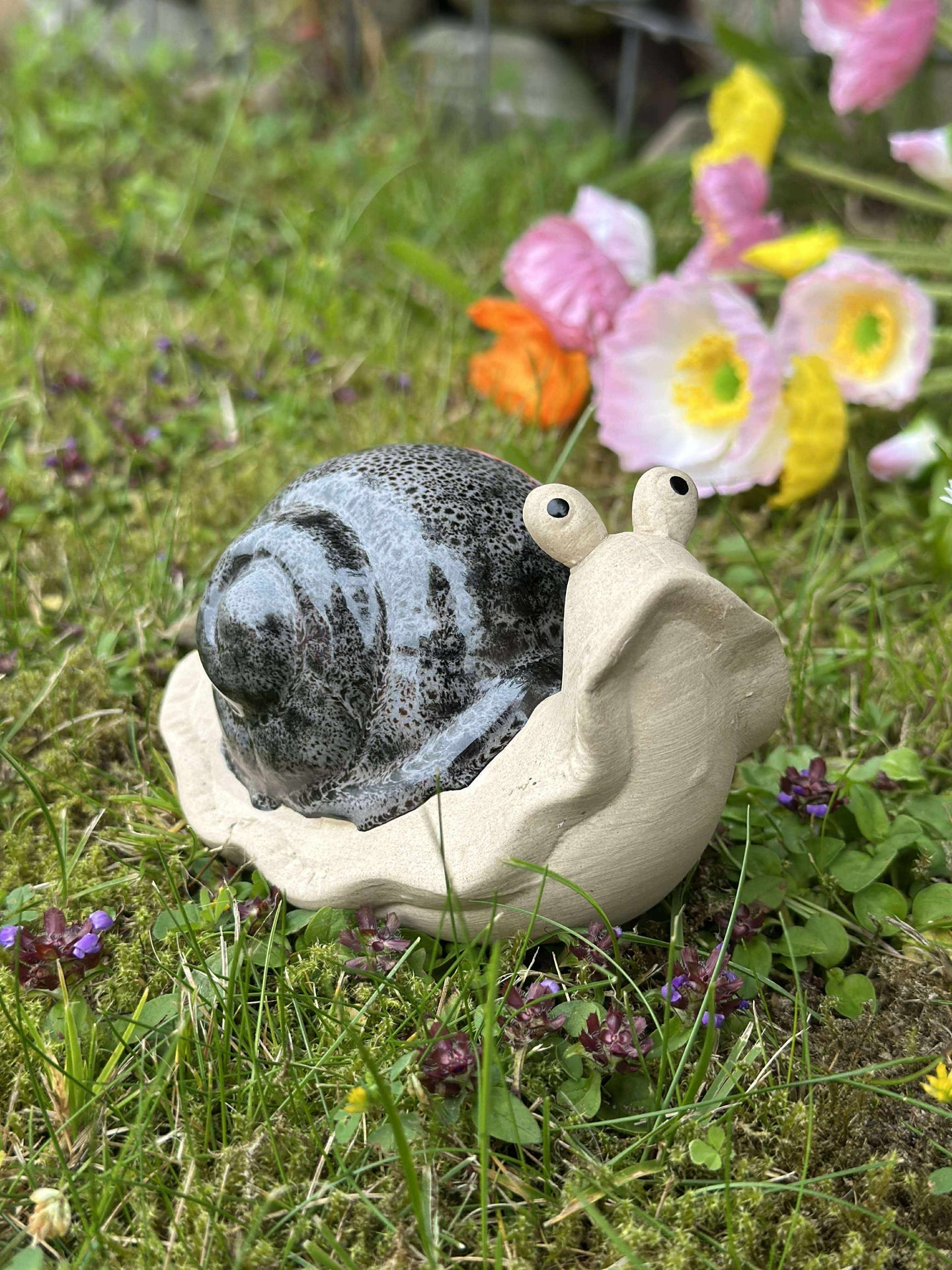 Trädgårdsfigur i porslin - MIX