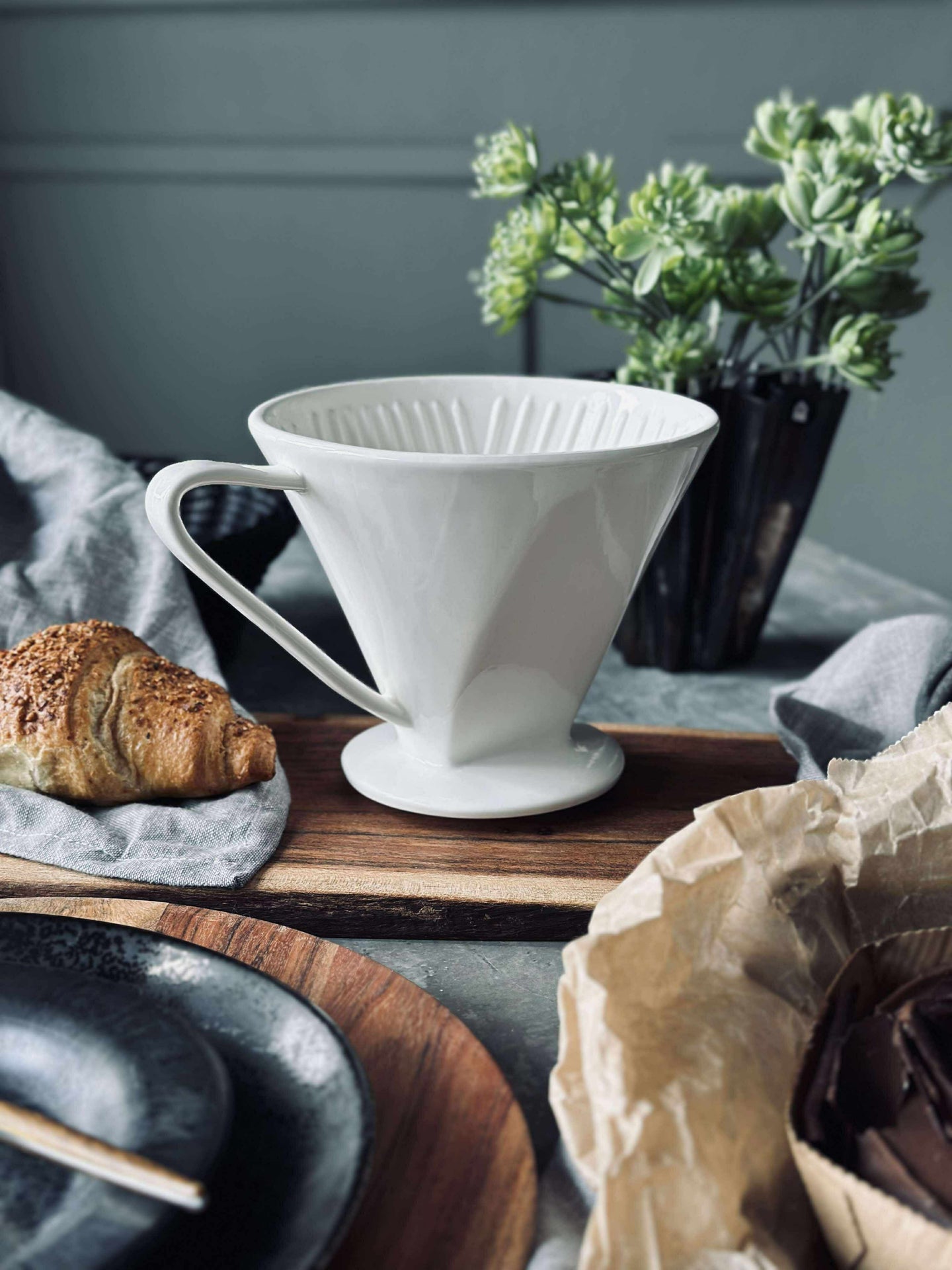 Kaffefilter i porslin