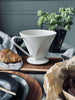 Kaffefilter i porslin
