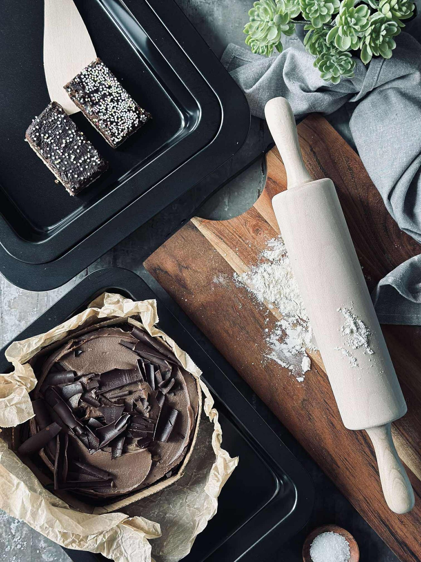 Ugnsform set med 3 st. Non-stick