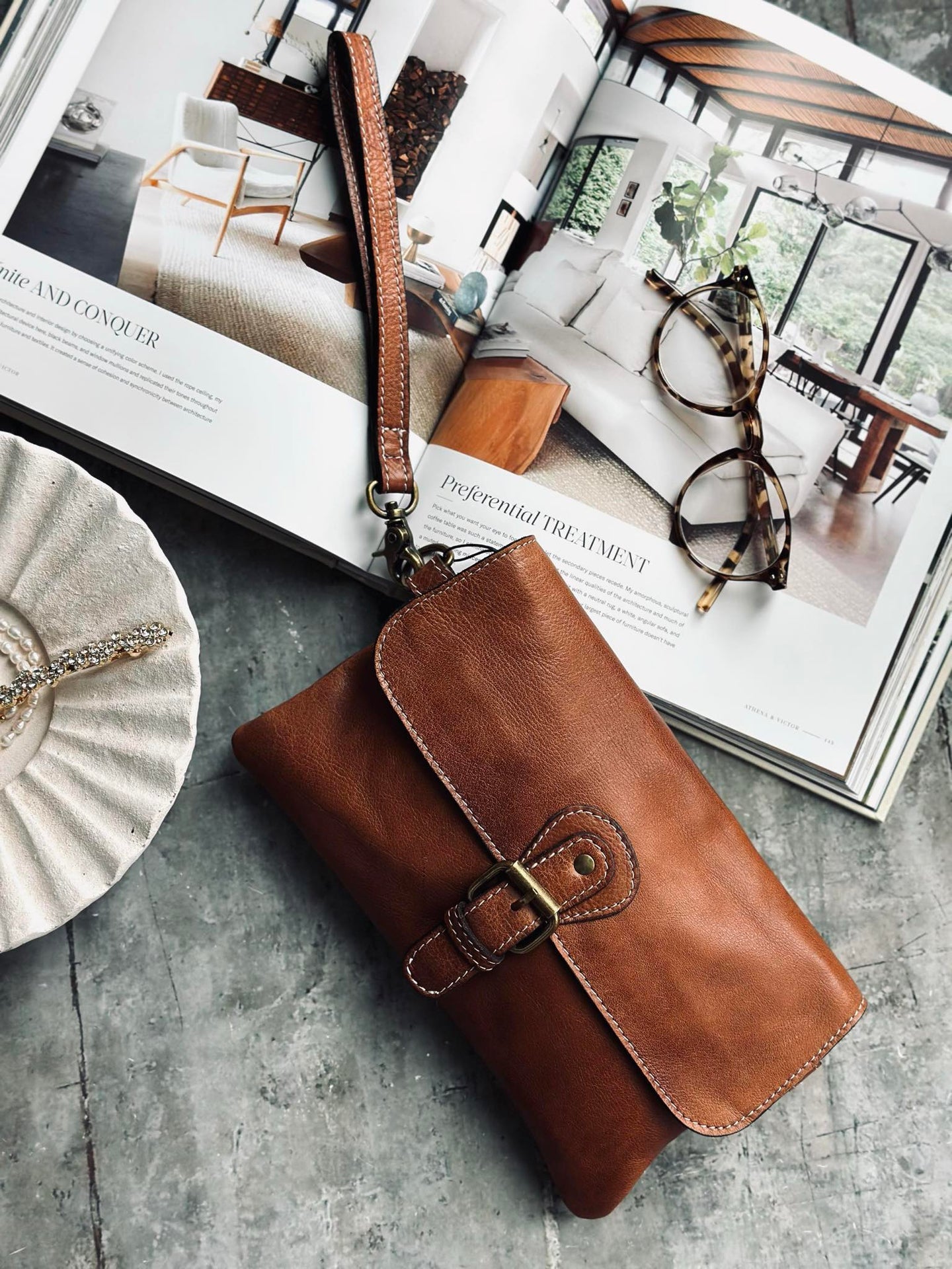 Clutch Jodi - Valnöt