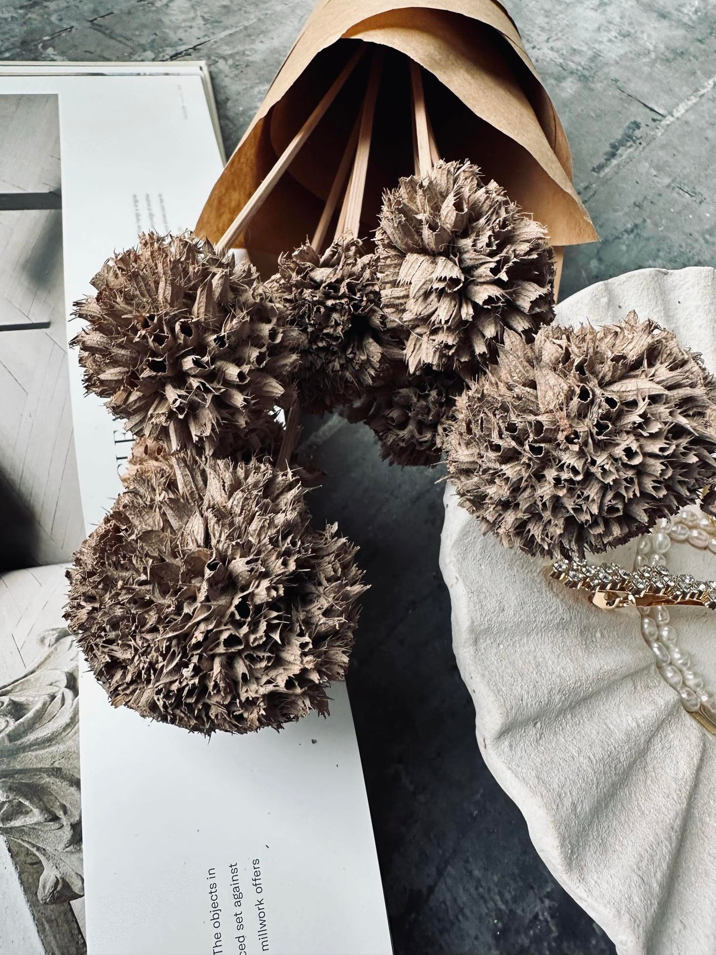 Evighetsbukett - Marigold Sand