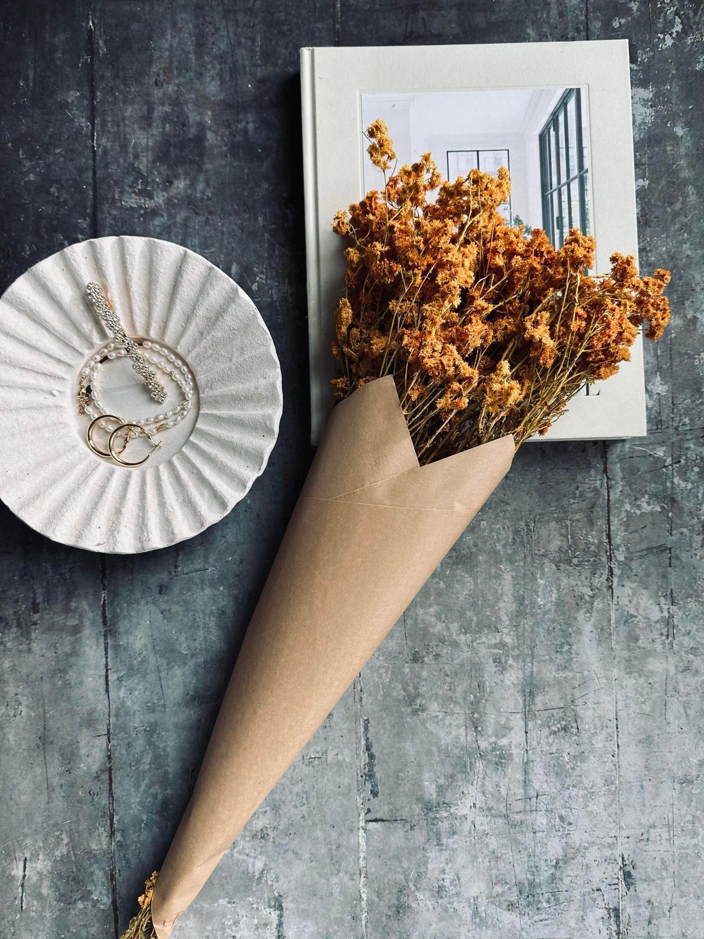 Evighetsbukett Gypsy Gyllene