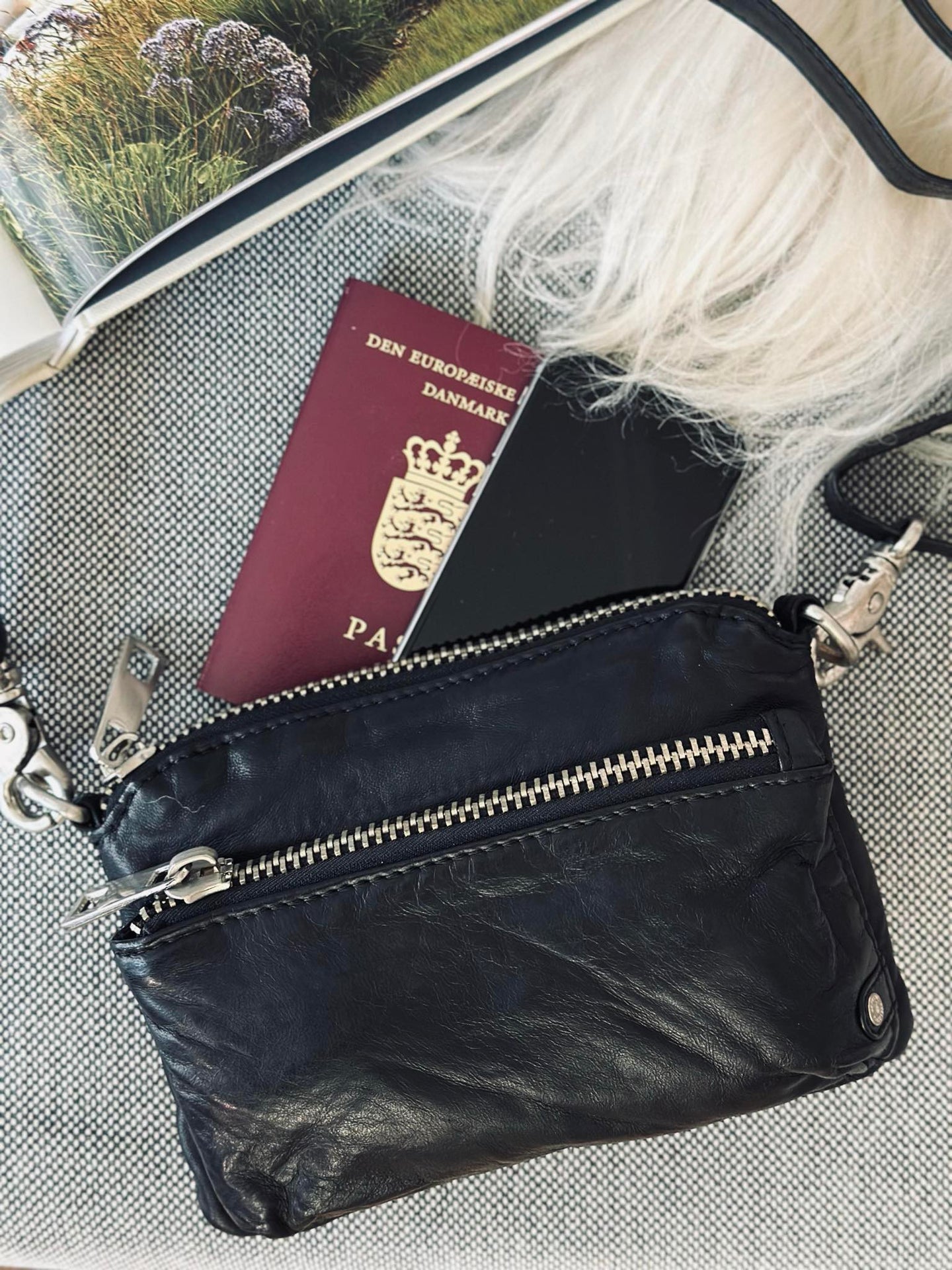 Clutch / crossover - Svart / silver