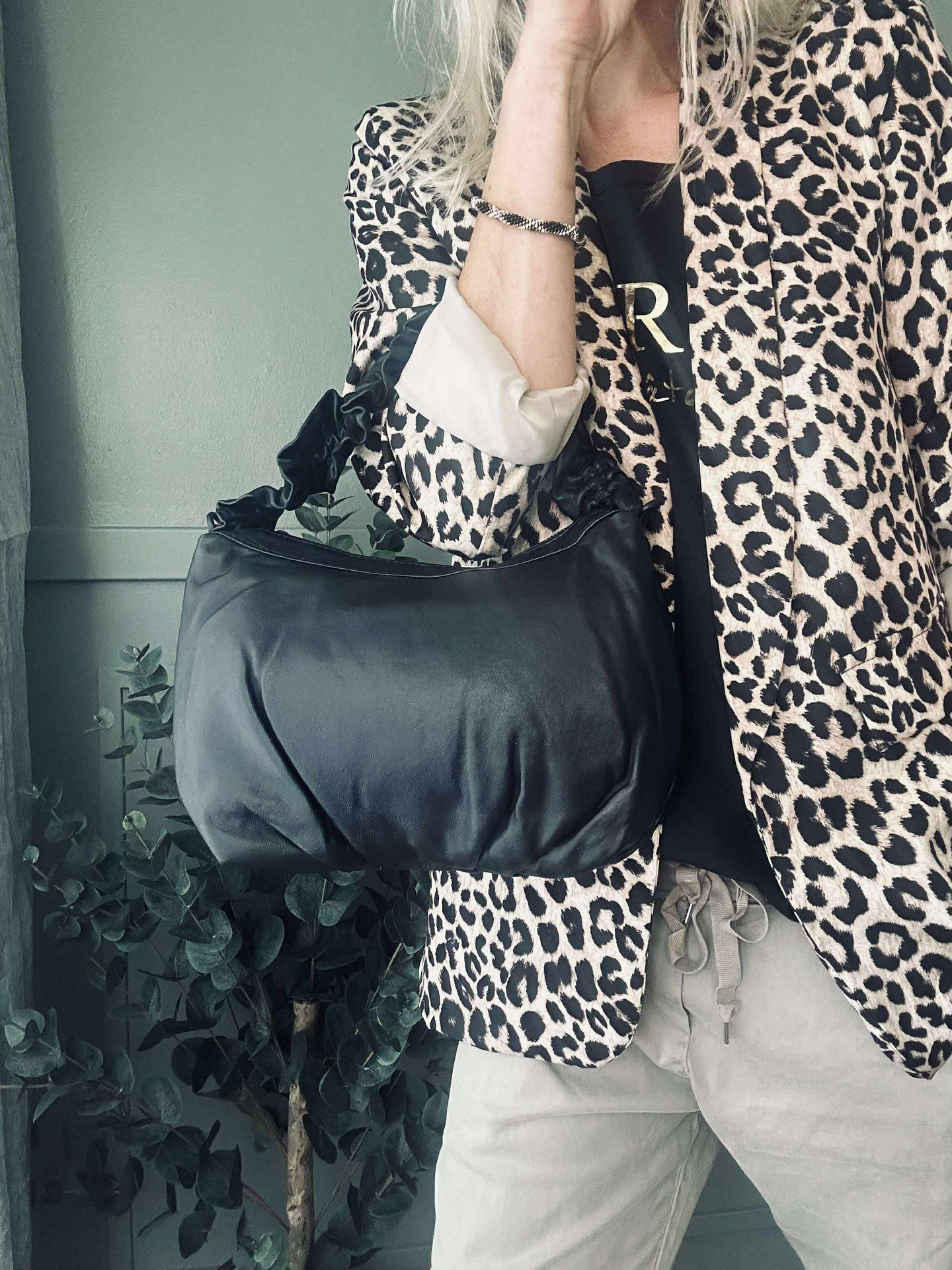 Crossbody i läcker läderkvalitet