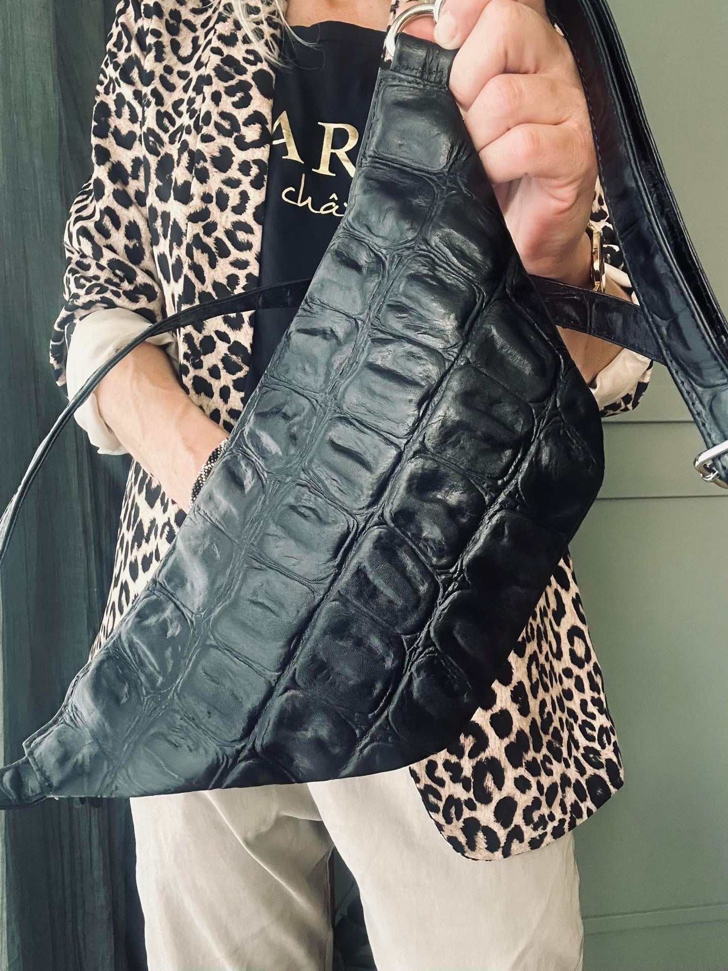 Midjeväska Croco deluxe