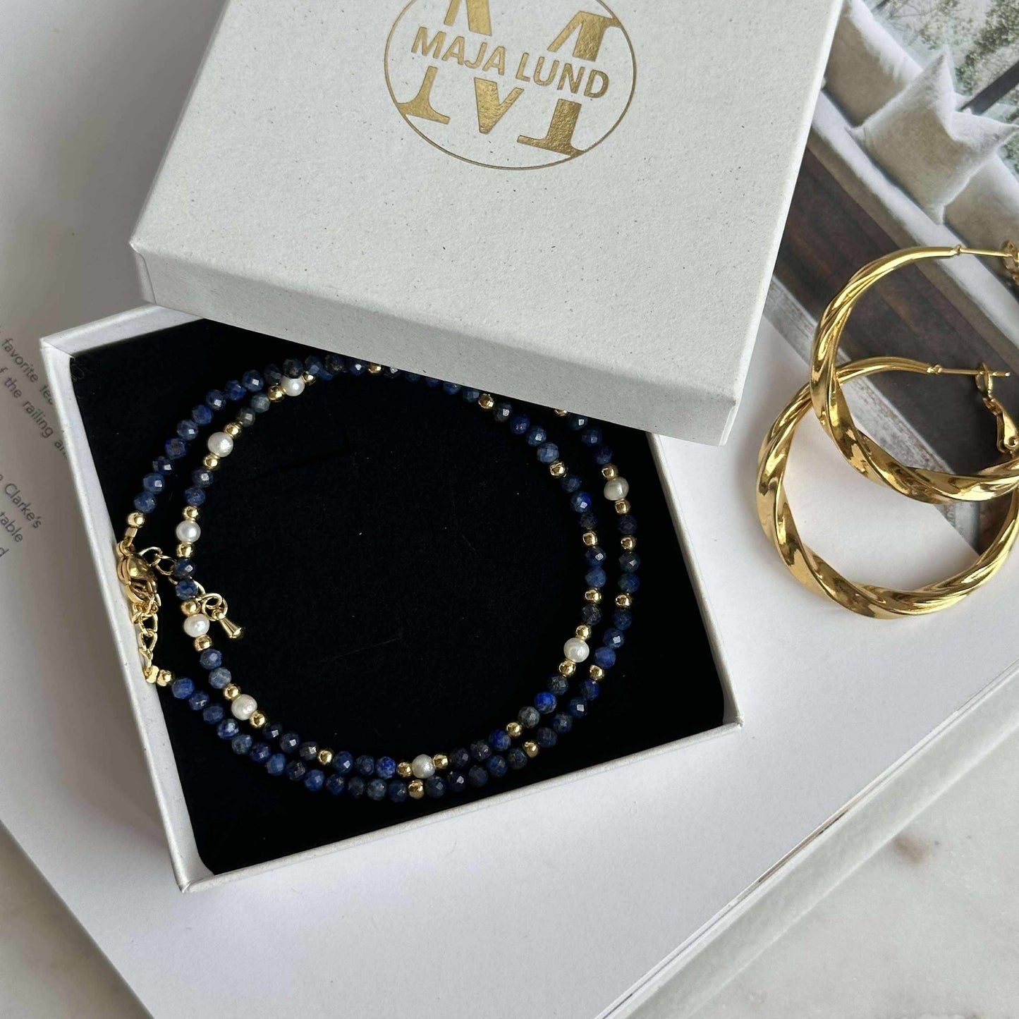 Jayden förgyllda örhängen