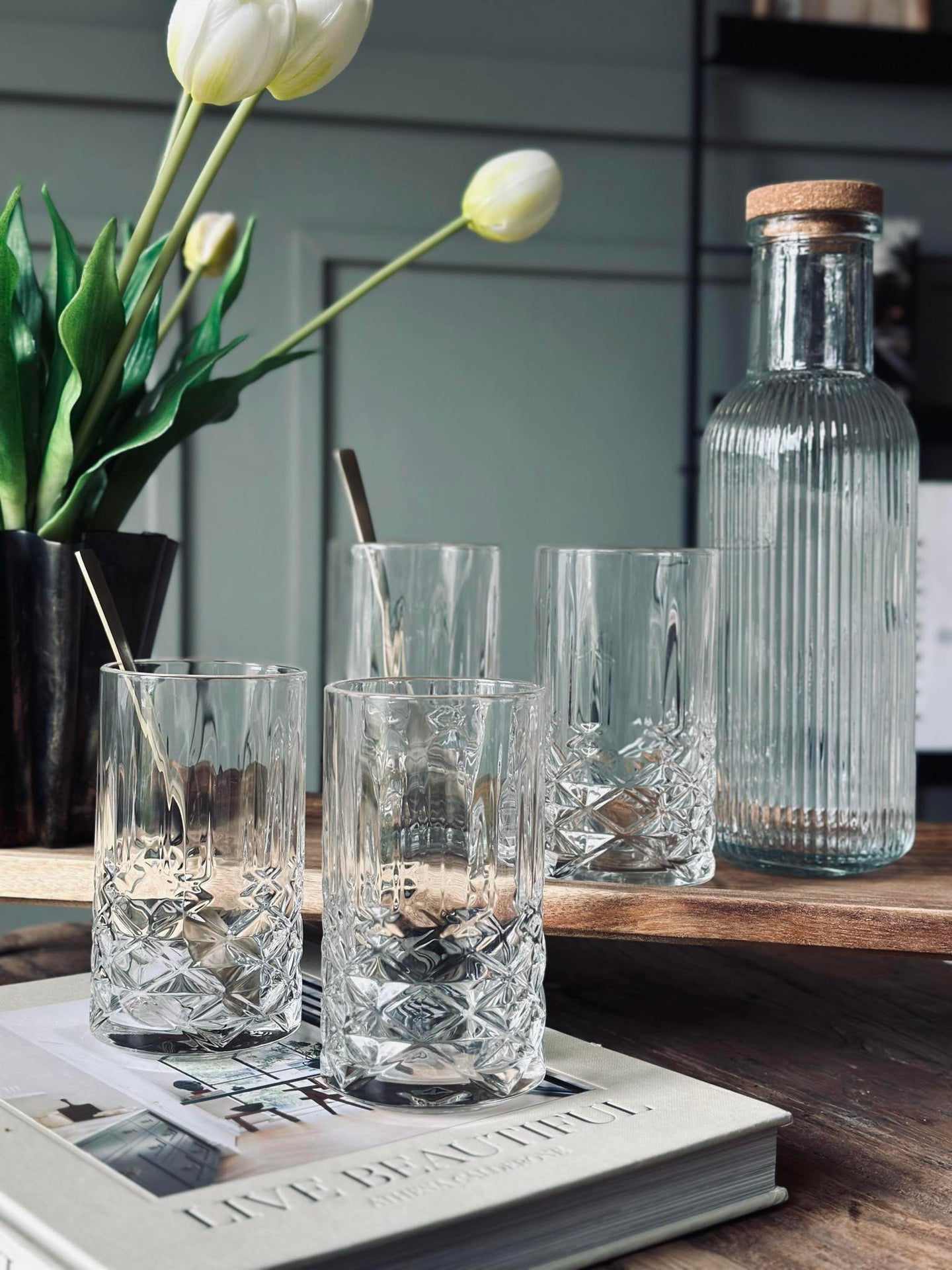 Boston longdrinkglas - 4 st.