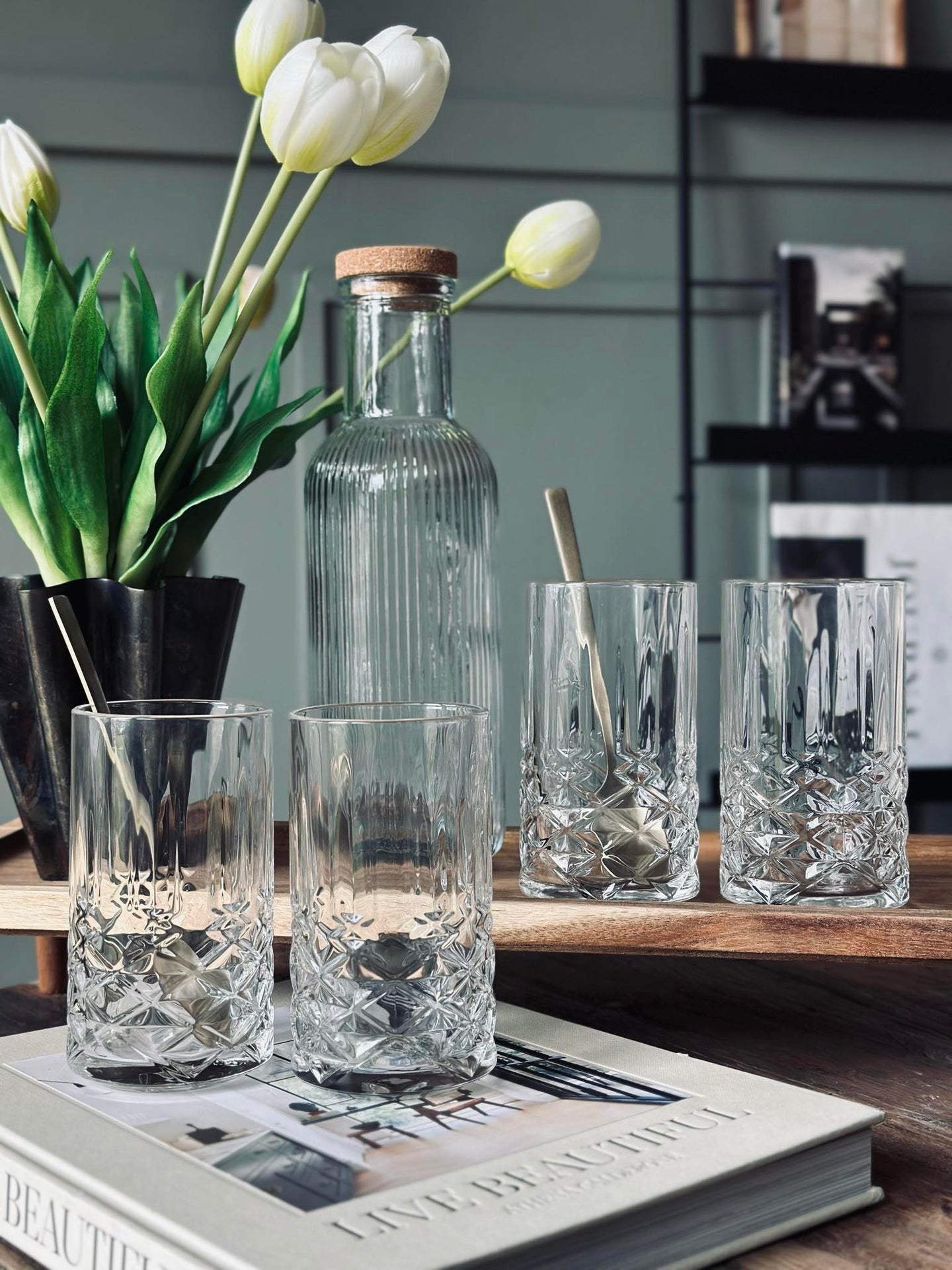 Boston longdrinkglas - 4 st.