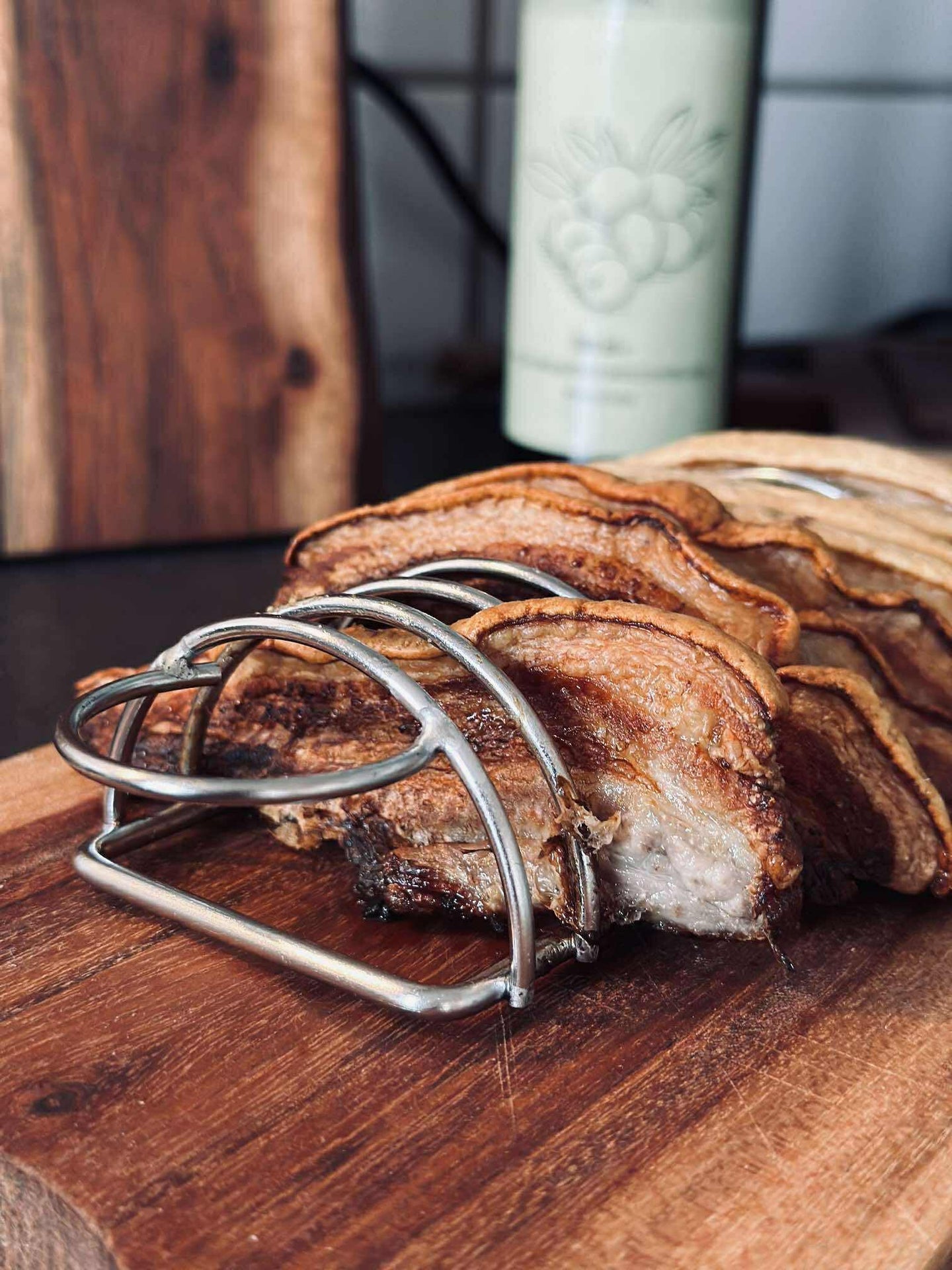 Hållare till stekt fläsk – till Airfryer
