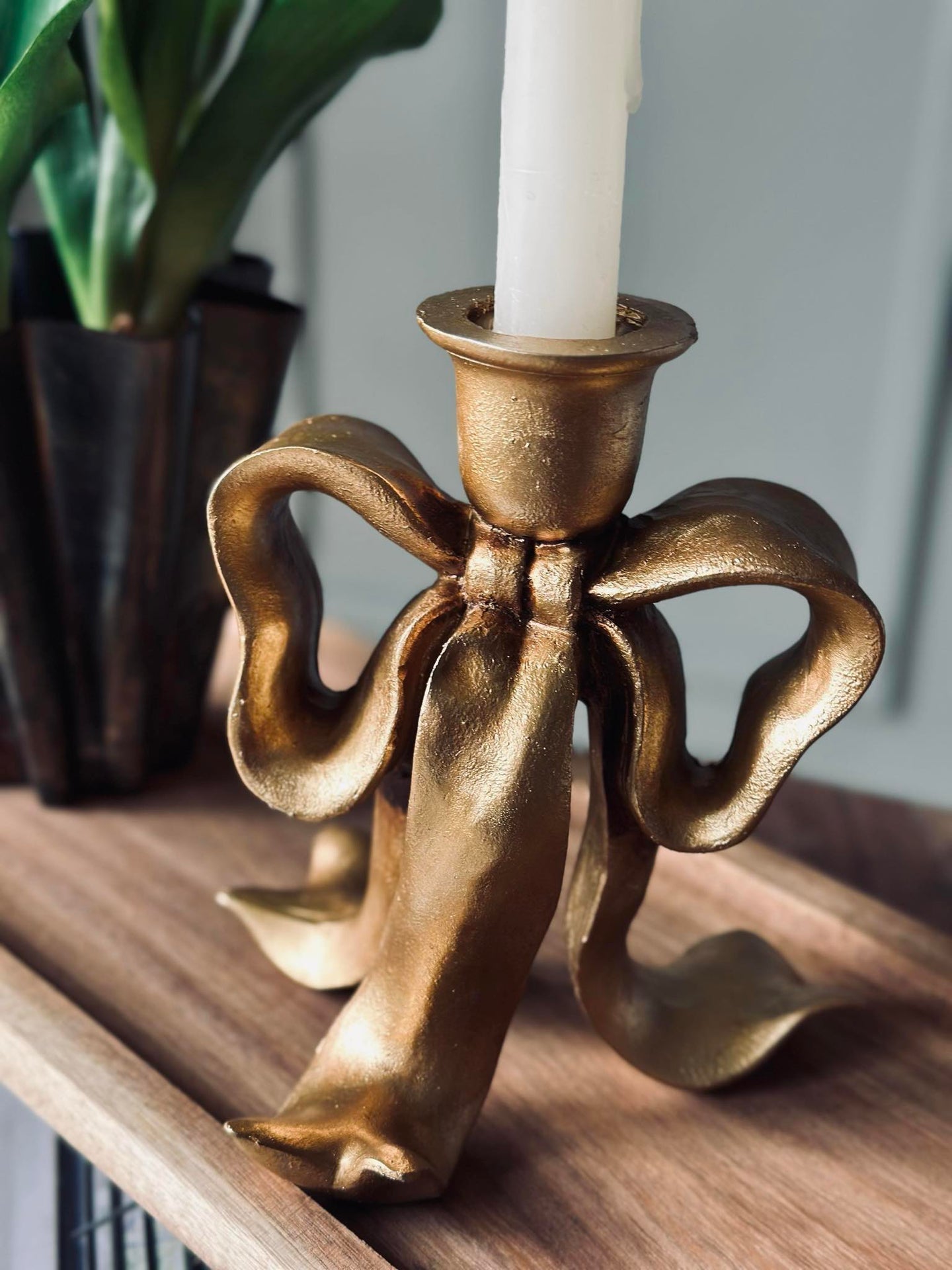 Ljusstake Golden butterfly