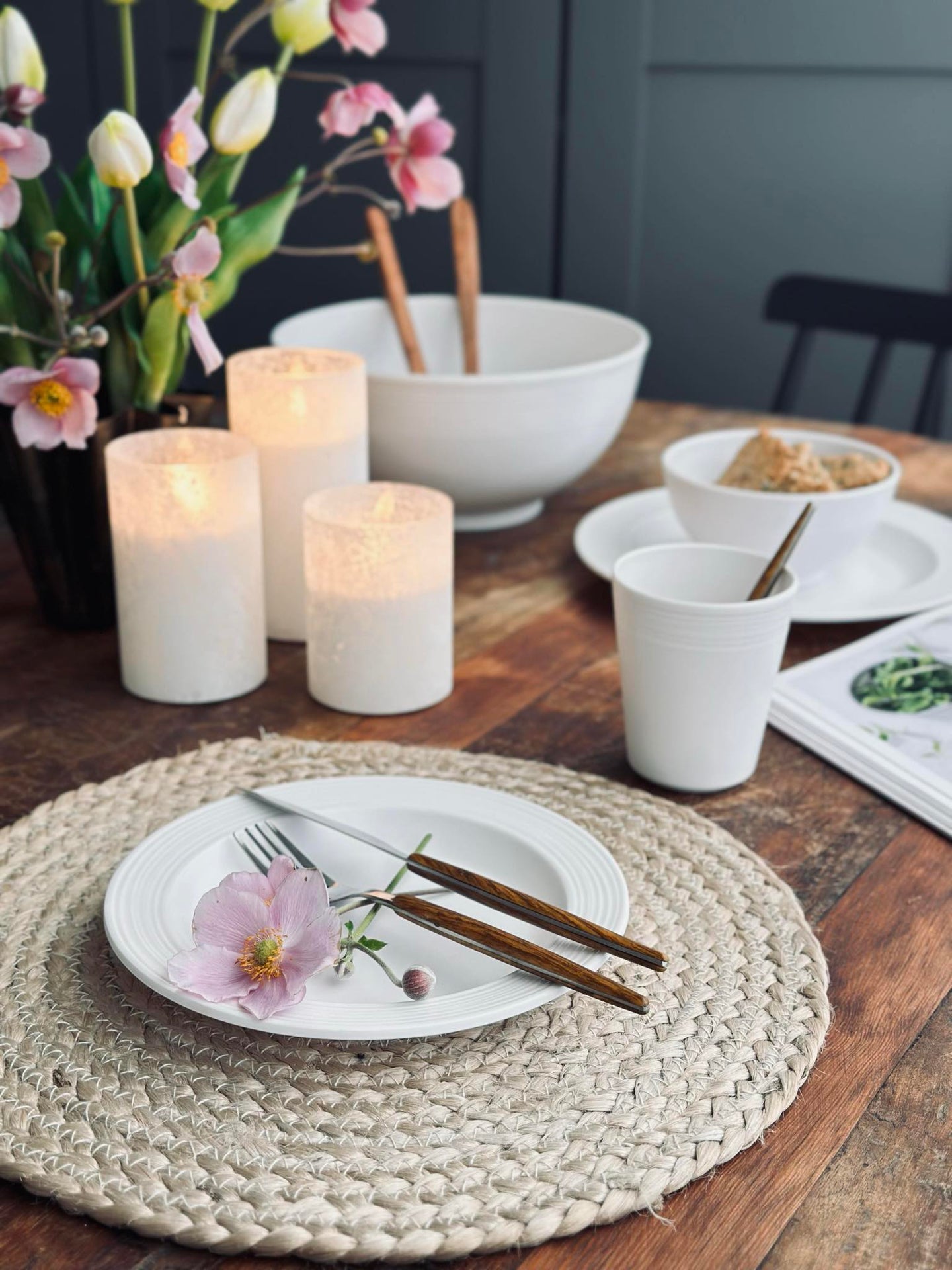 LED Ljus FROZEN - Vit 3 st