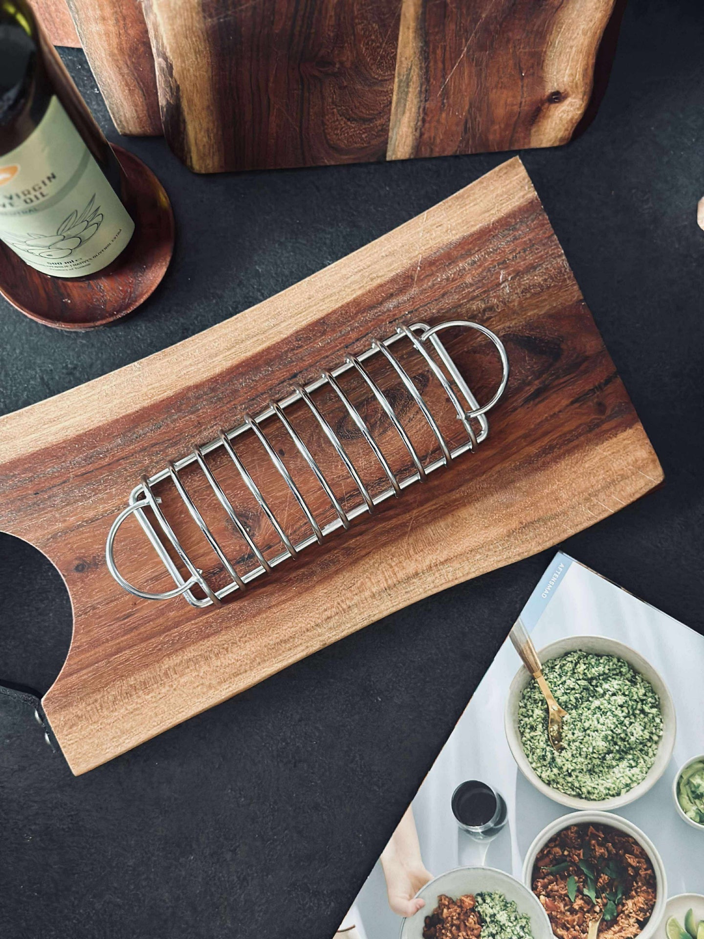Hållare till stekt fläsk – till Airfryer