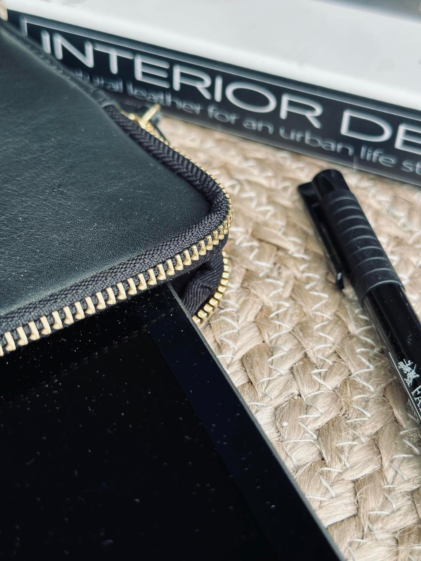 Ipad-fodral - Svart / Guld