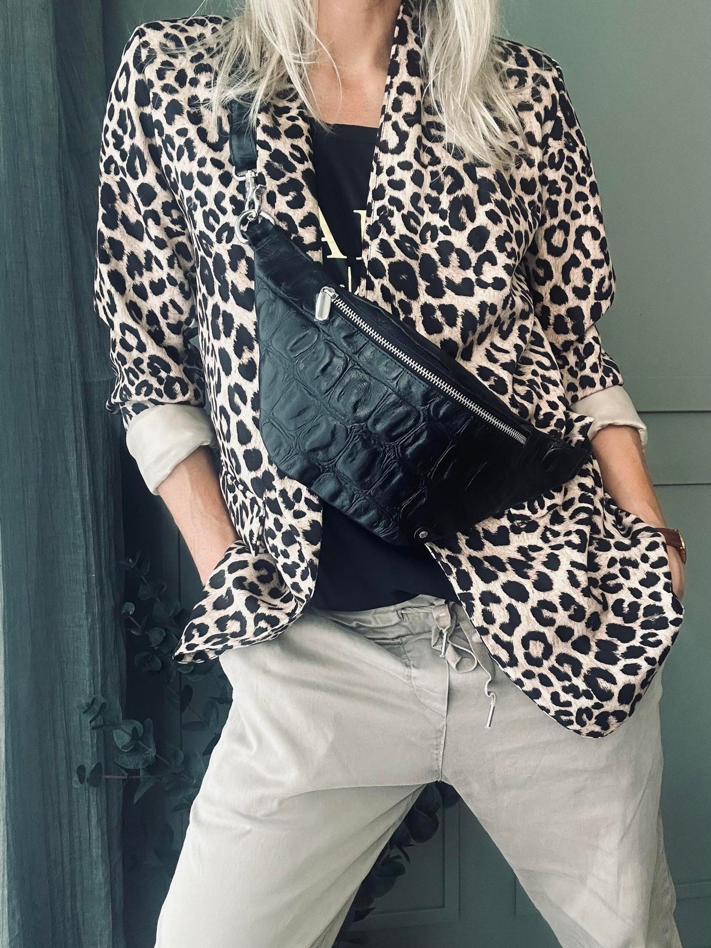 Midjeväska Croco deluxe