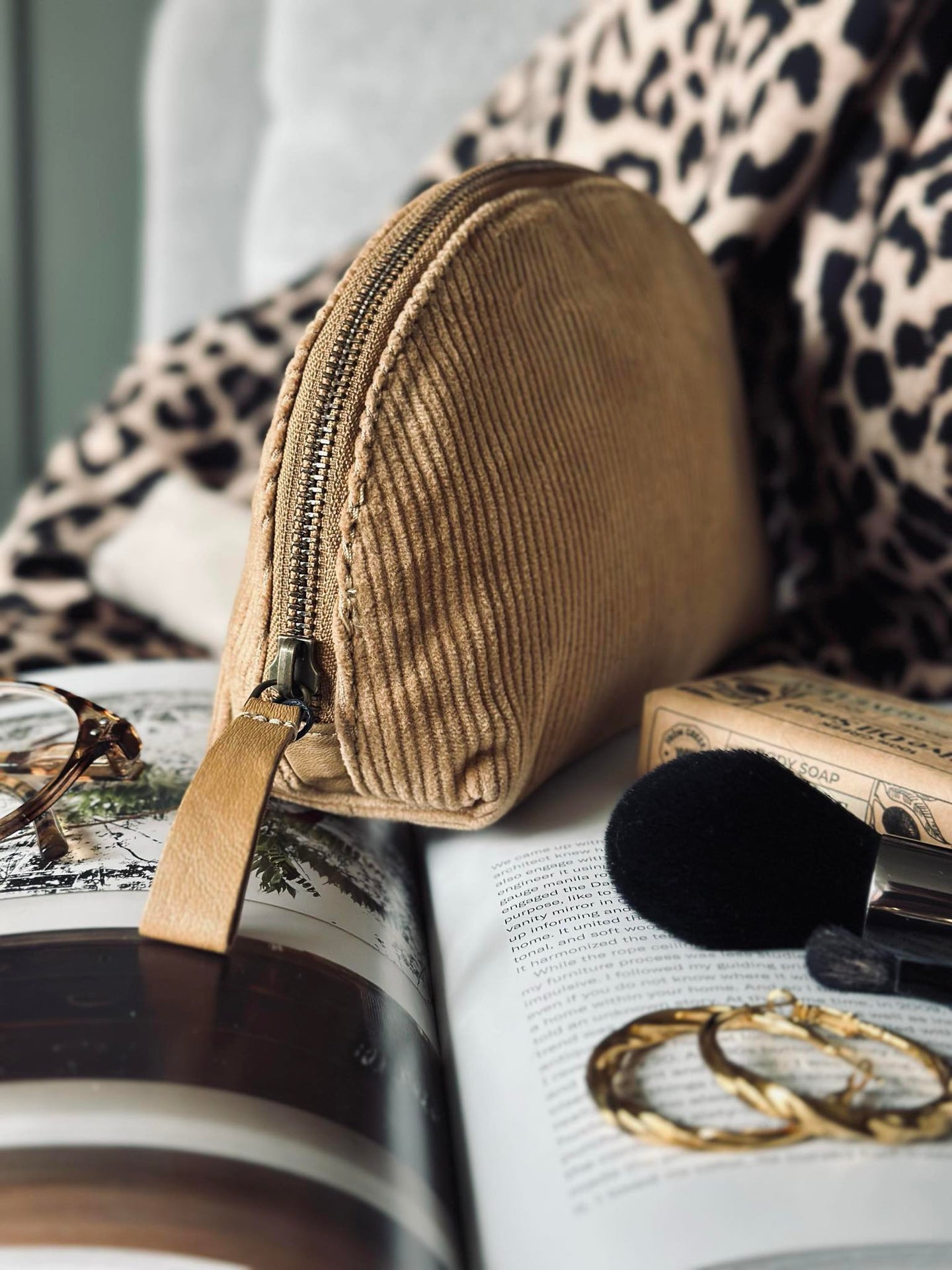 Kosmetisk Väska - Tan