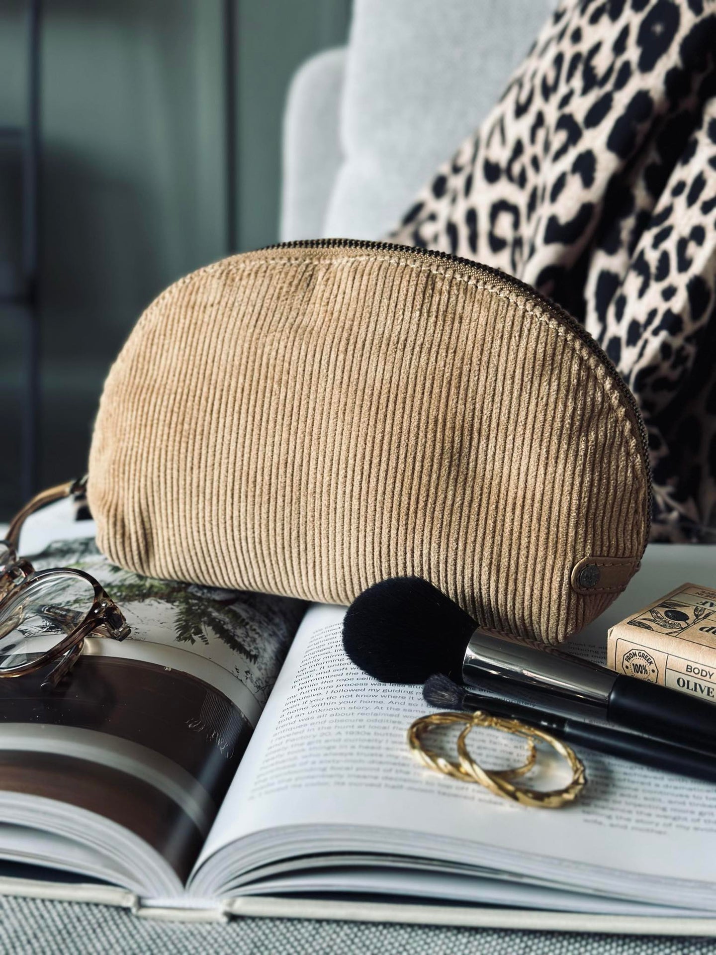 Kosmetisk Väska - Tan