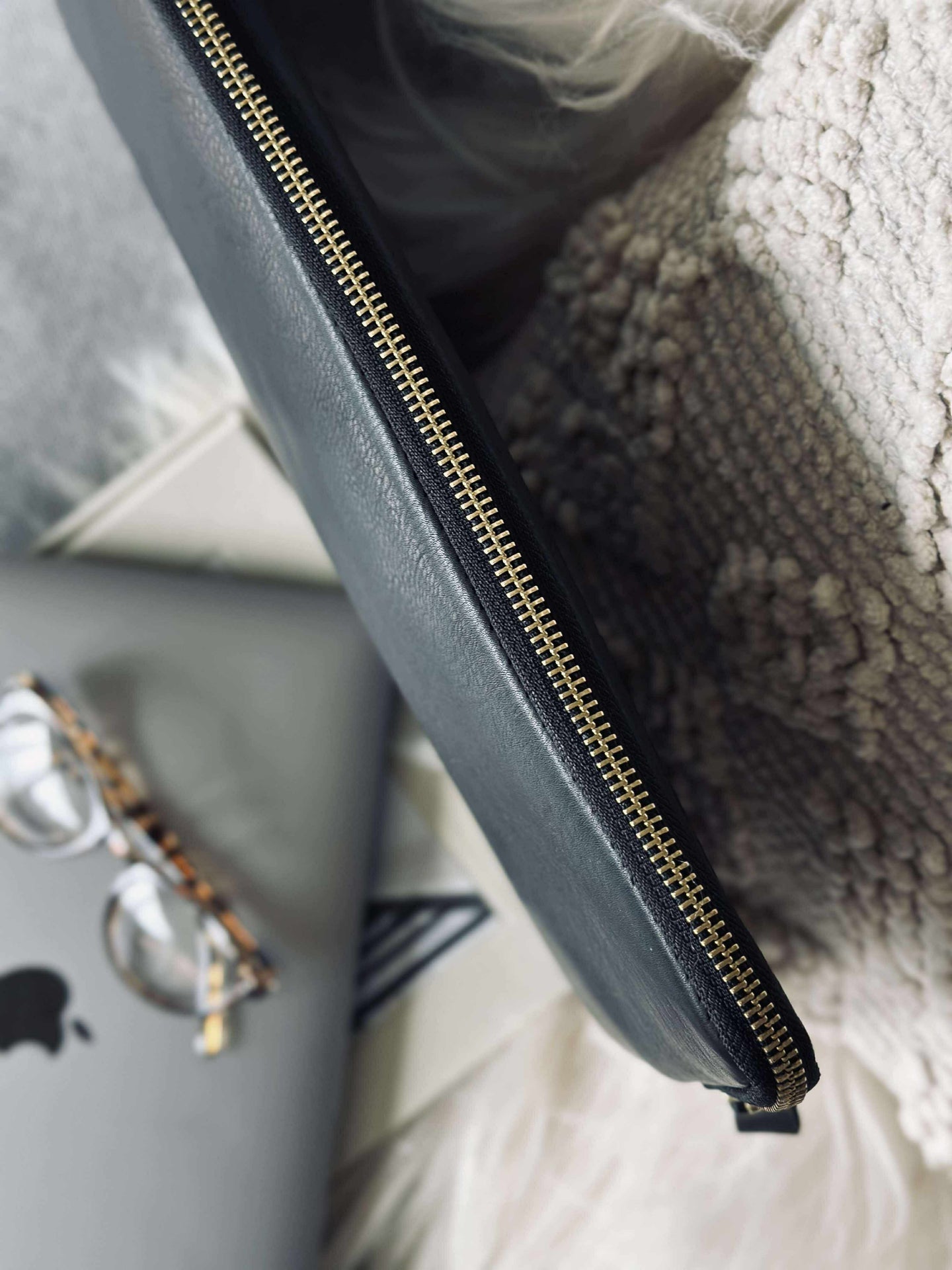 Laptop sleeve - Svart / Guld