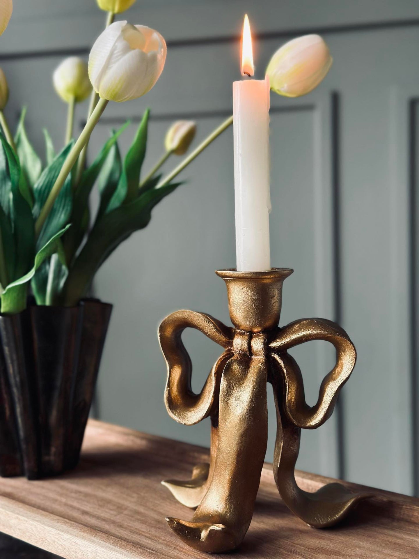 Ljusstake Golden butterfly