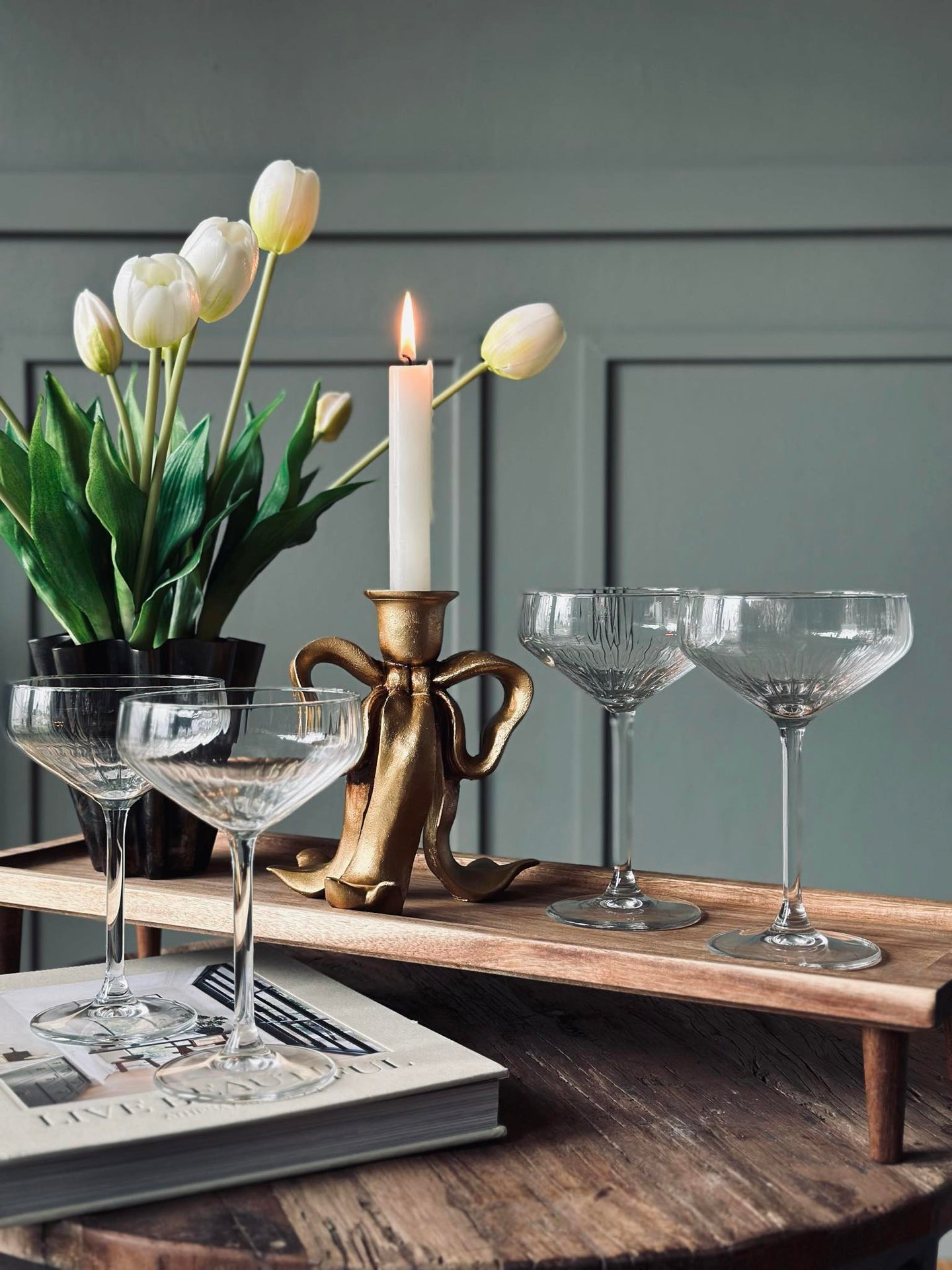 Cocktail CRYSTAL glas - 4 st.