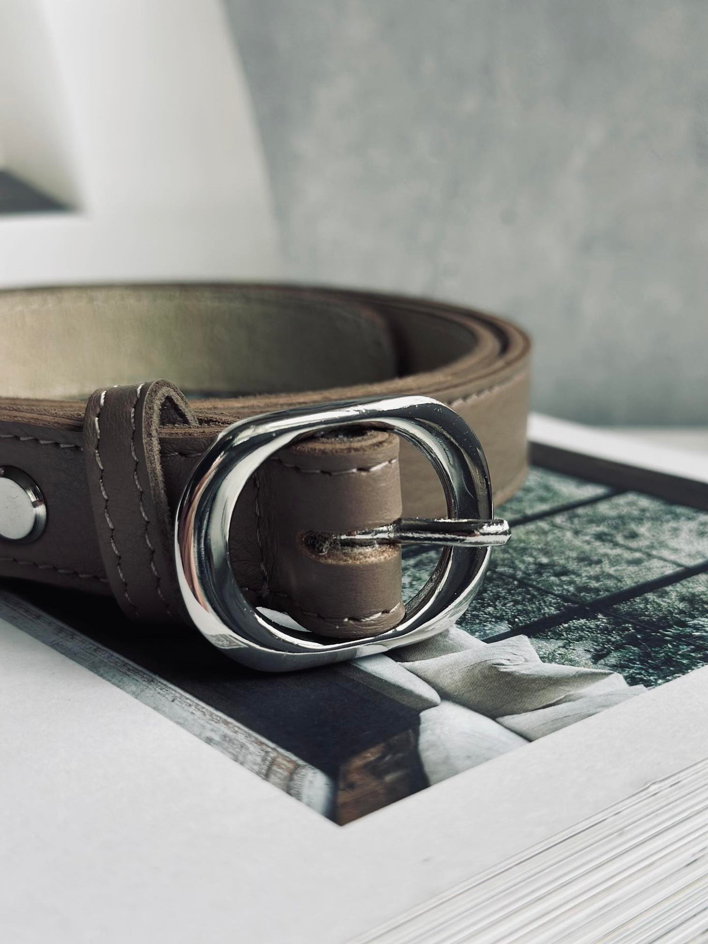 Bälte - Dammig taupe