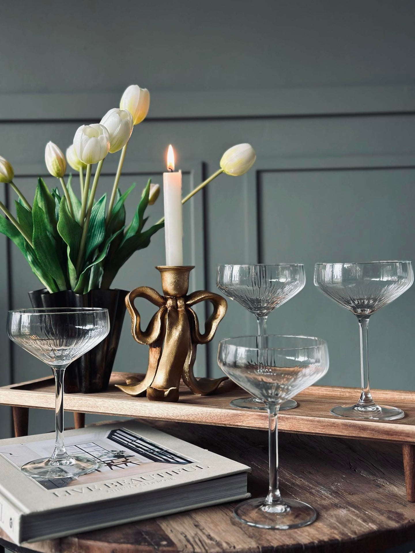 Cocktail CRYSTAL glas - 4 st.