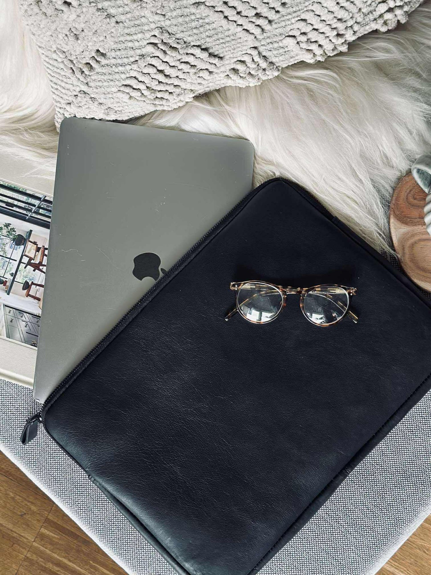 Laptopsleeve - Svart / svart