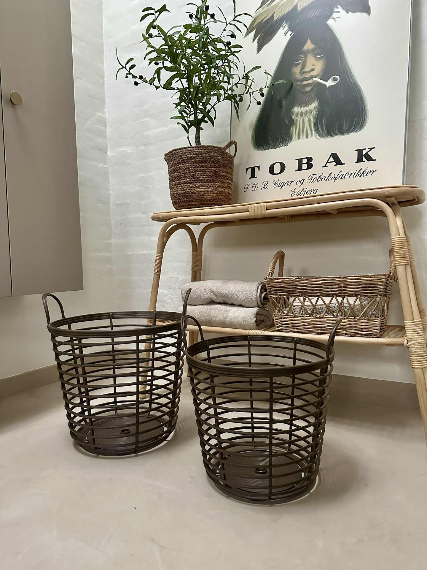 Tvättkorg - Eco trä