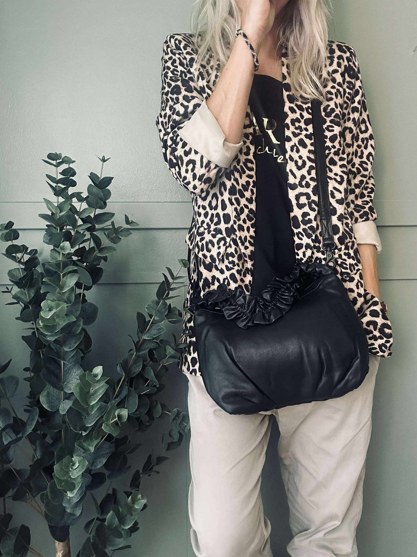 Crossbody i läcker läderkvalitet