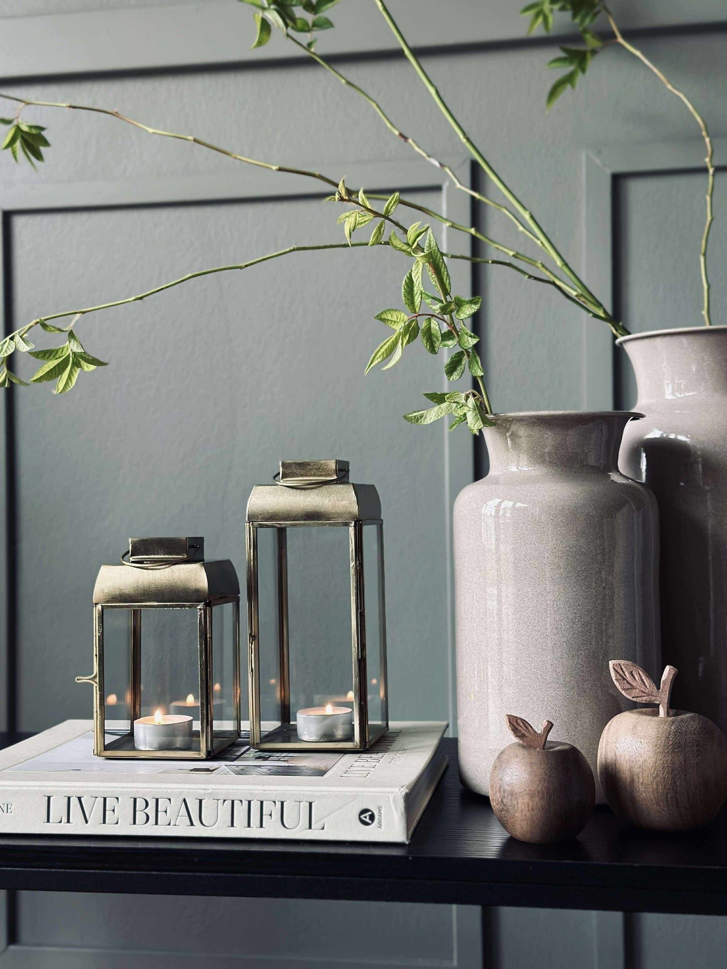 Lykta Guld - Flera storlekar