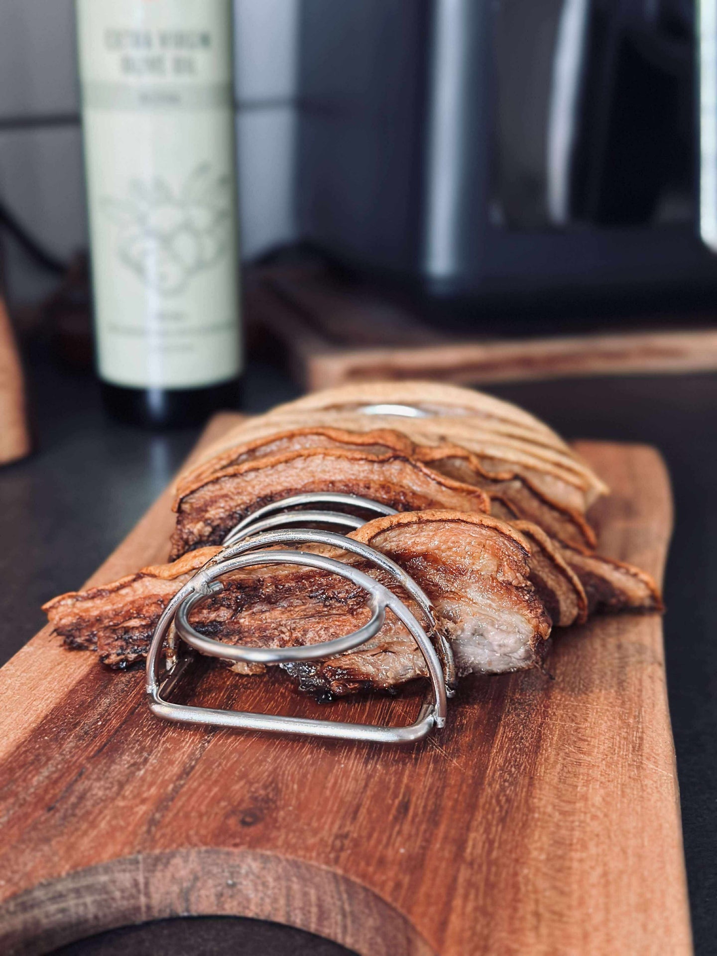 Hållare till stekt fläsk – till Airfryer
