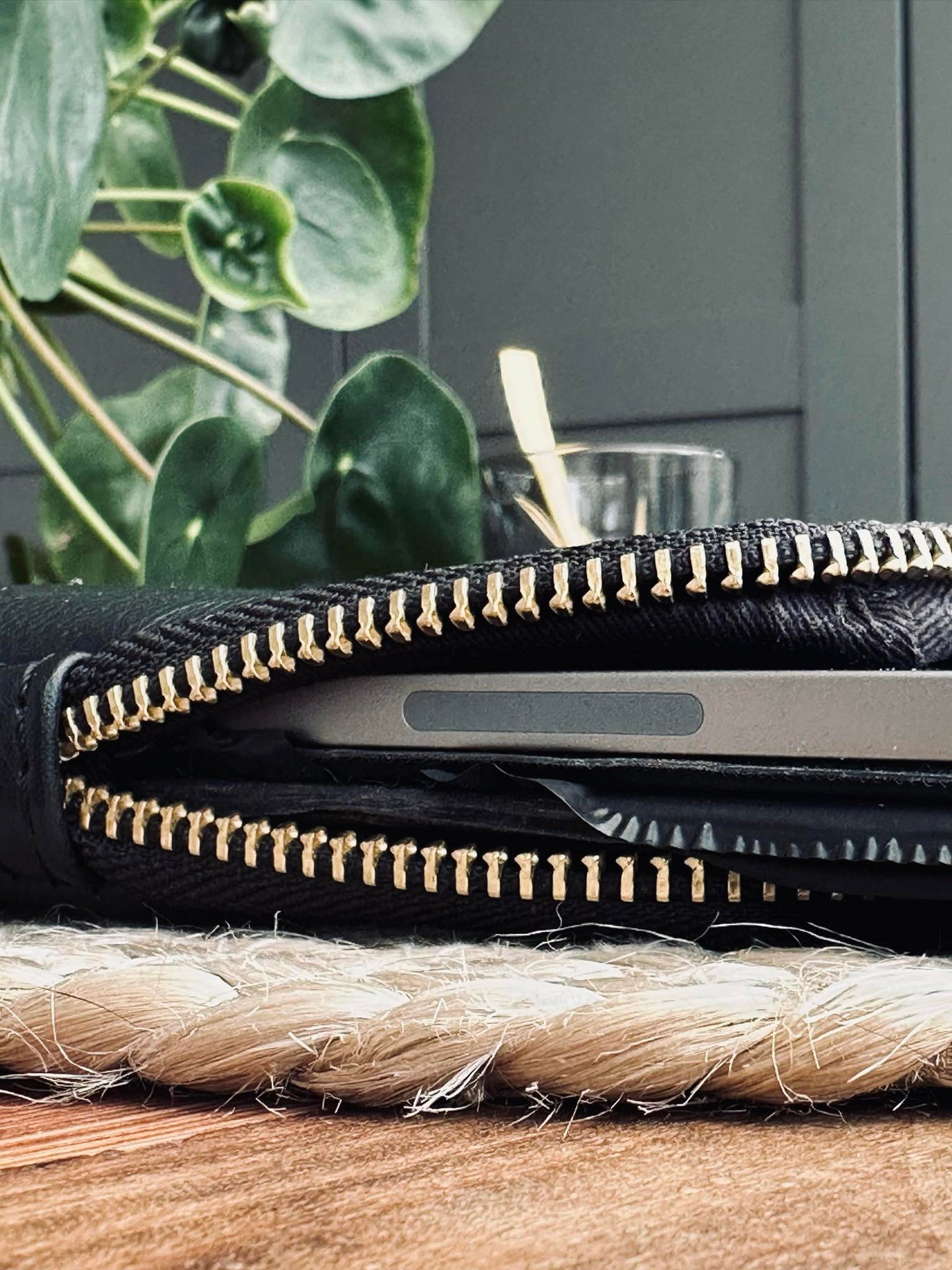 Ipad-fodral - Svart / Guld